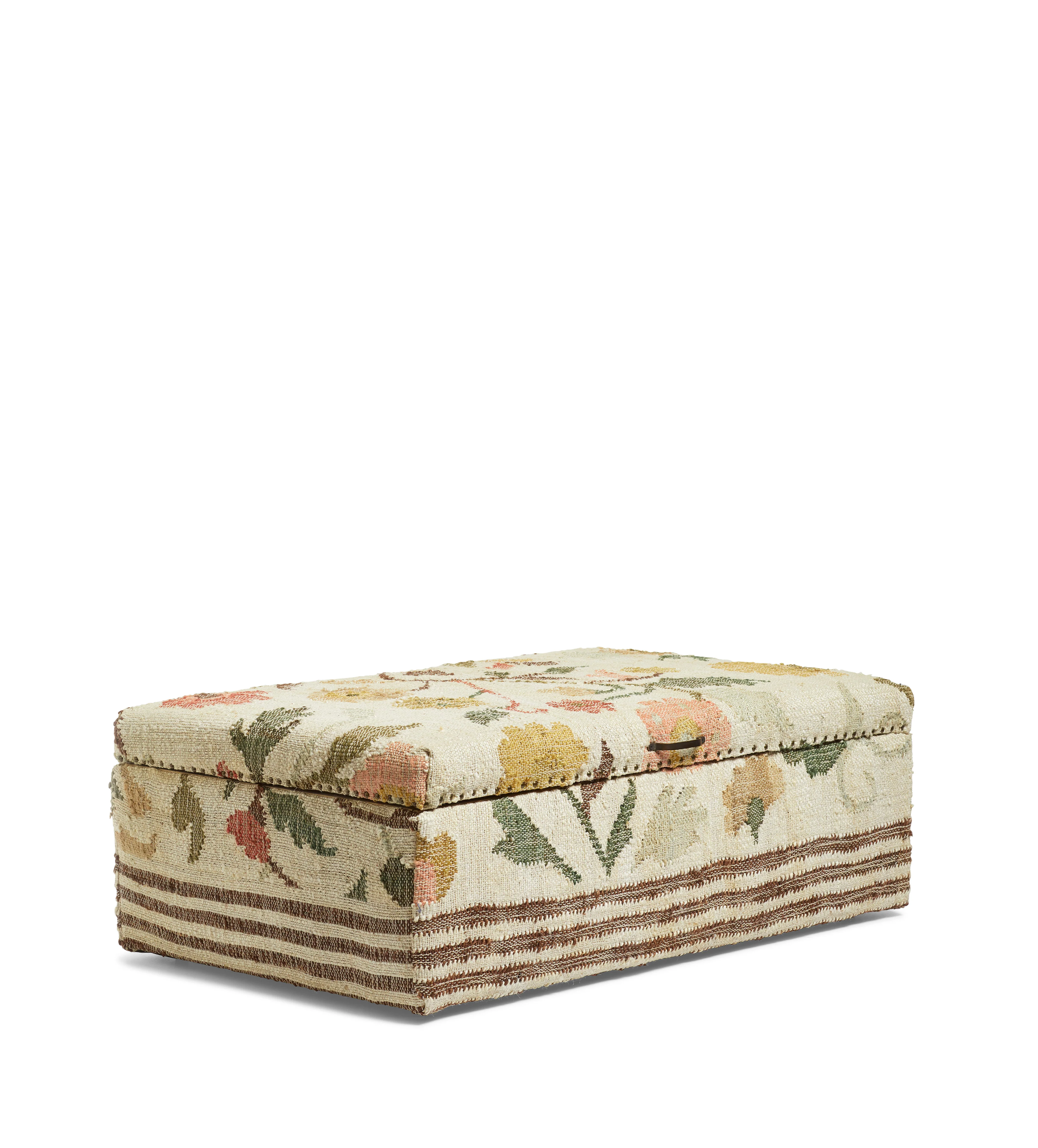 Pomona Upholstered Storage Ottoman – Blossom