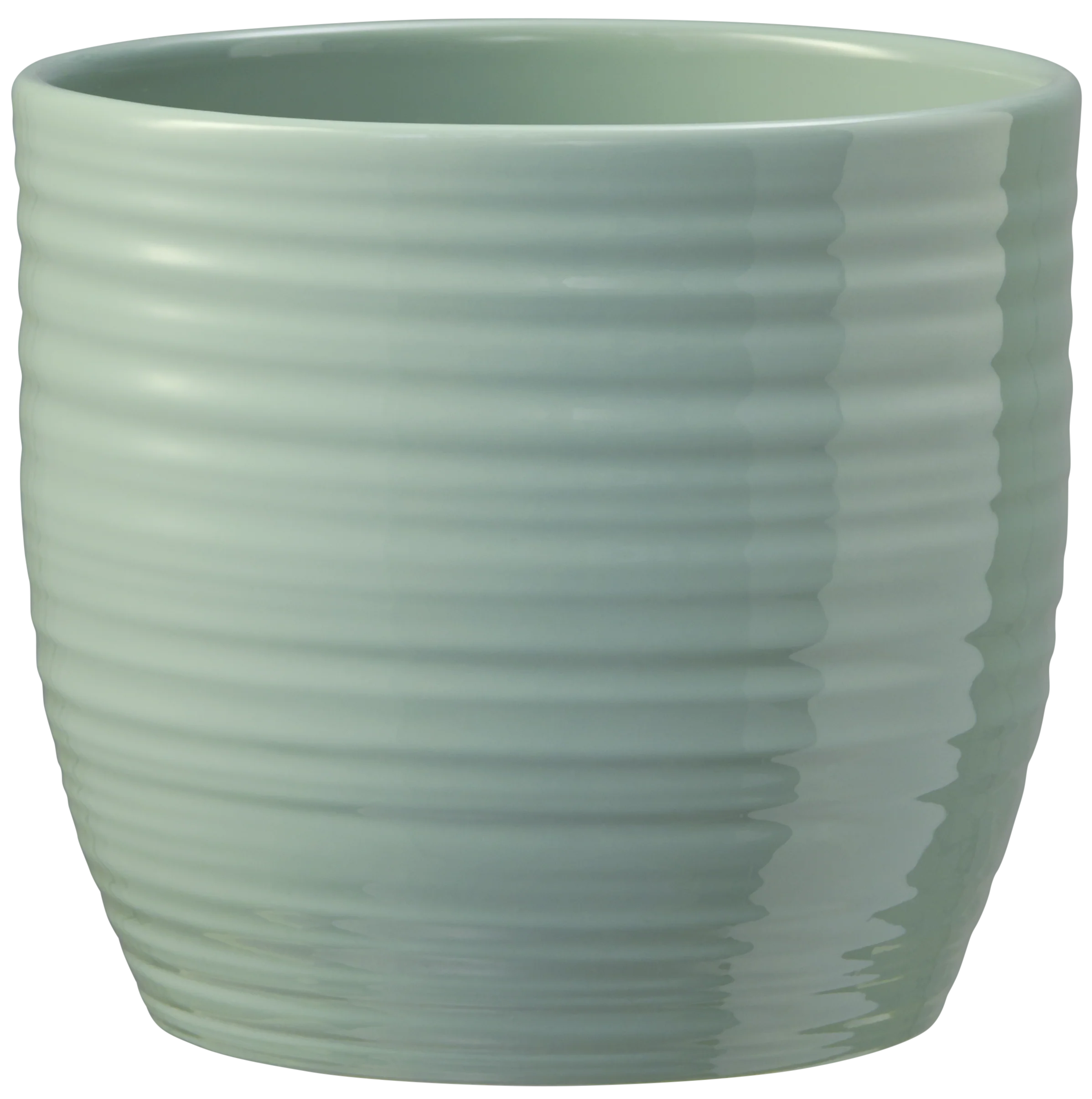 5.1″ Shiny Glacier Blue Ceramic Bergamo Pure Pot