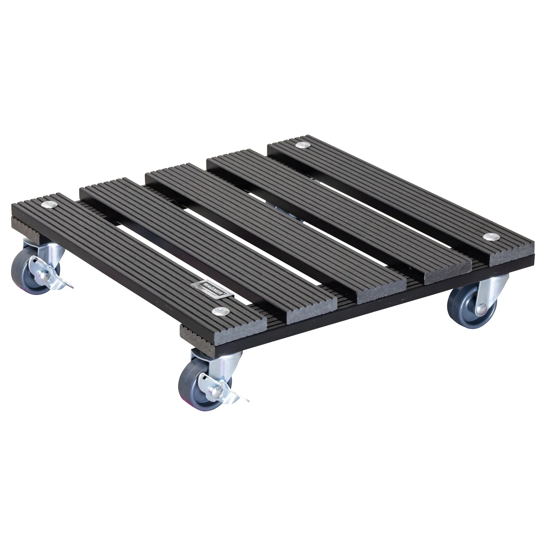 11.4″ Gray Square WPC Plant Caddy