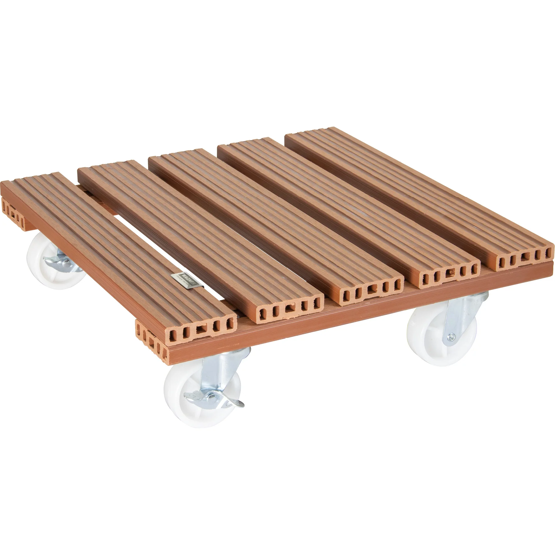 15.4″ Terra Cotta Square WPC Plant Caddy