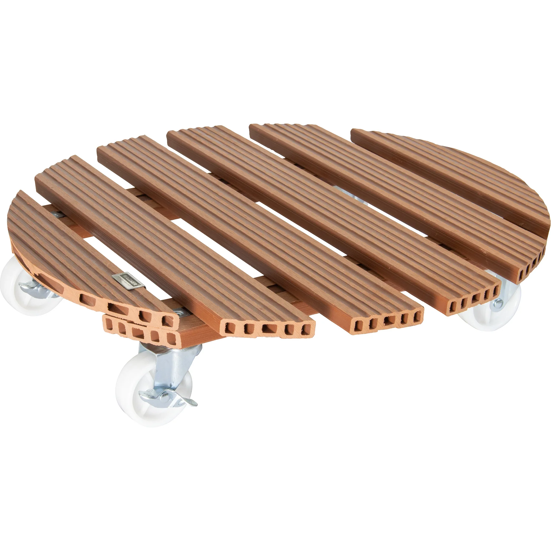 20″ Terra Cotta Round WPC Plant Caddy