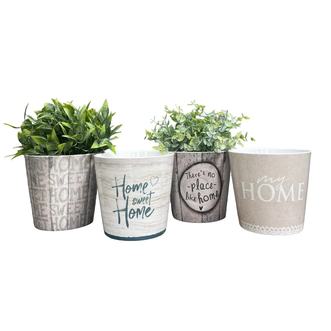 Home 4-Piece Indoor Ceramic Pottery Set