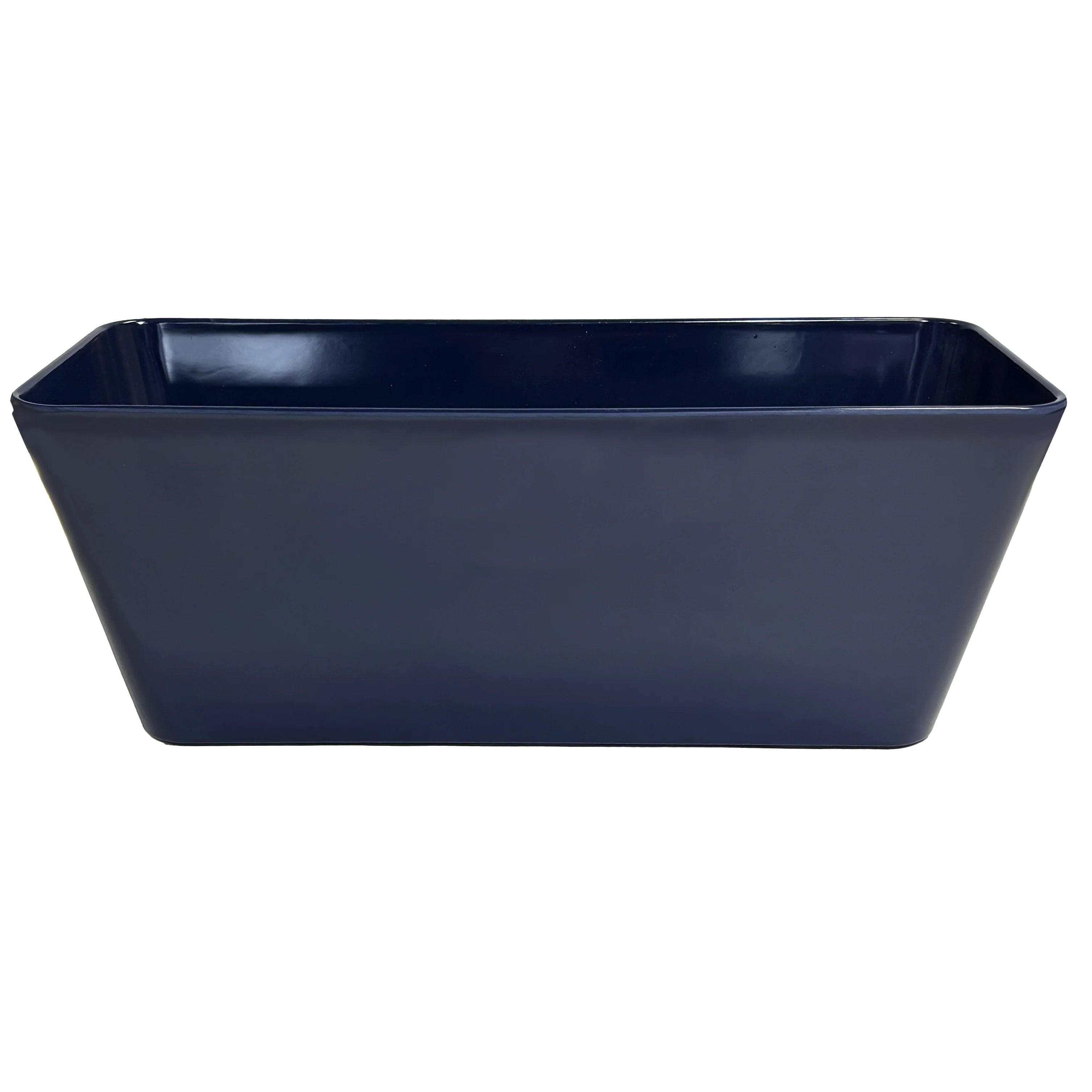 16″ Indigo Rectangular Self-Watering Bamboo Planter