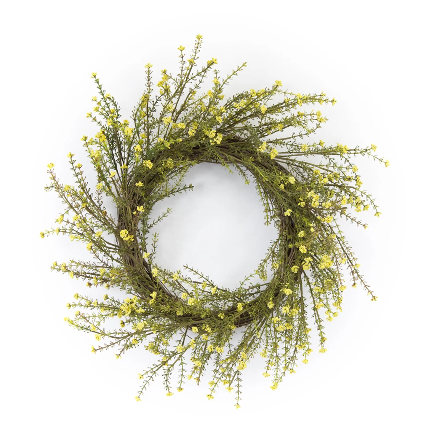 Mini Daisy Floral Wreath 18″D