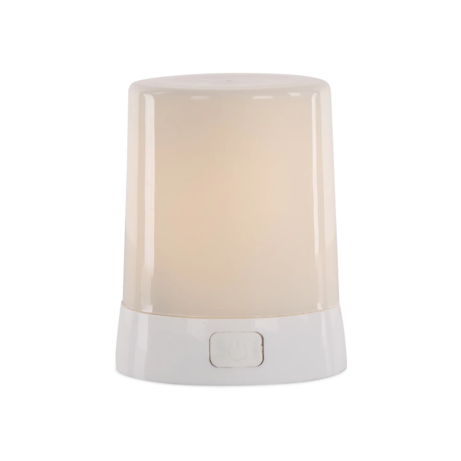 LED FIA Flame Designer Candle with White Hue 3″H