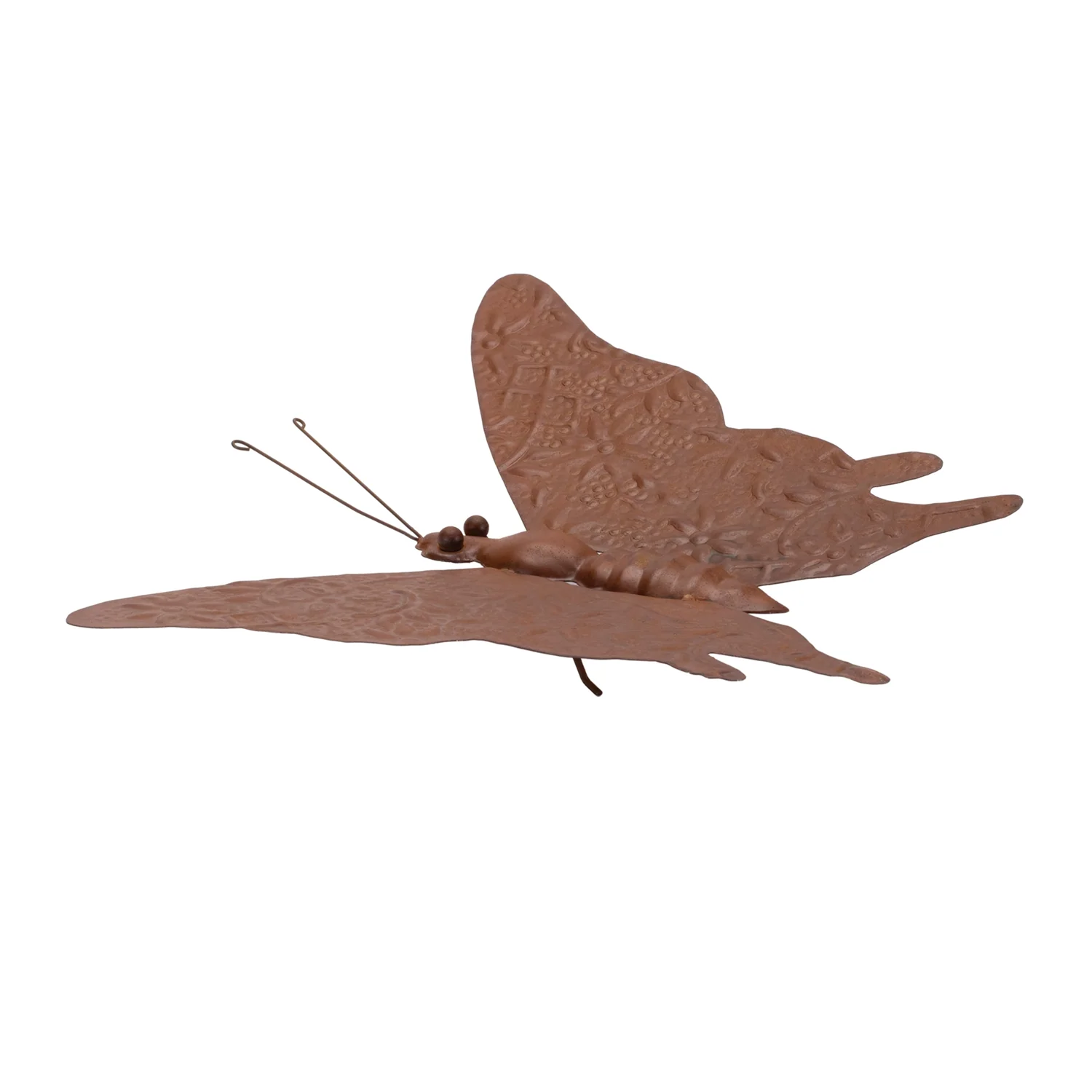 Bronze Metal Butterfly Garden Accent 12.5″L