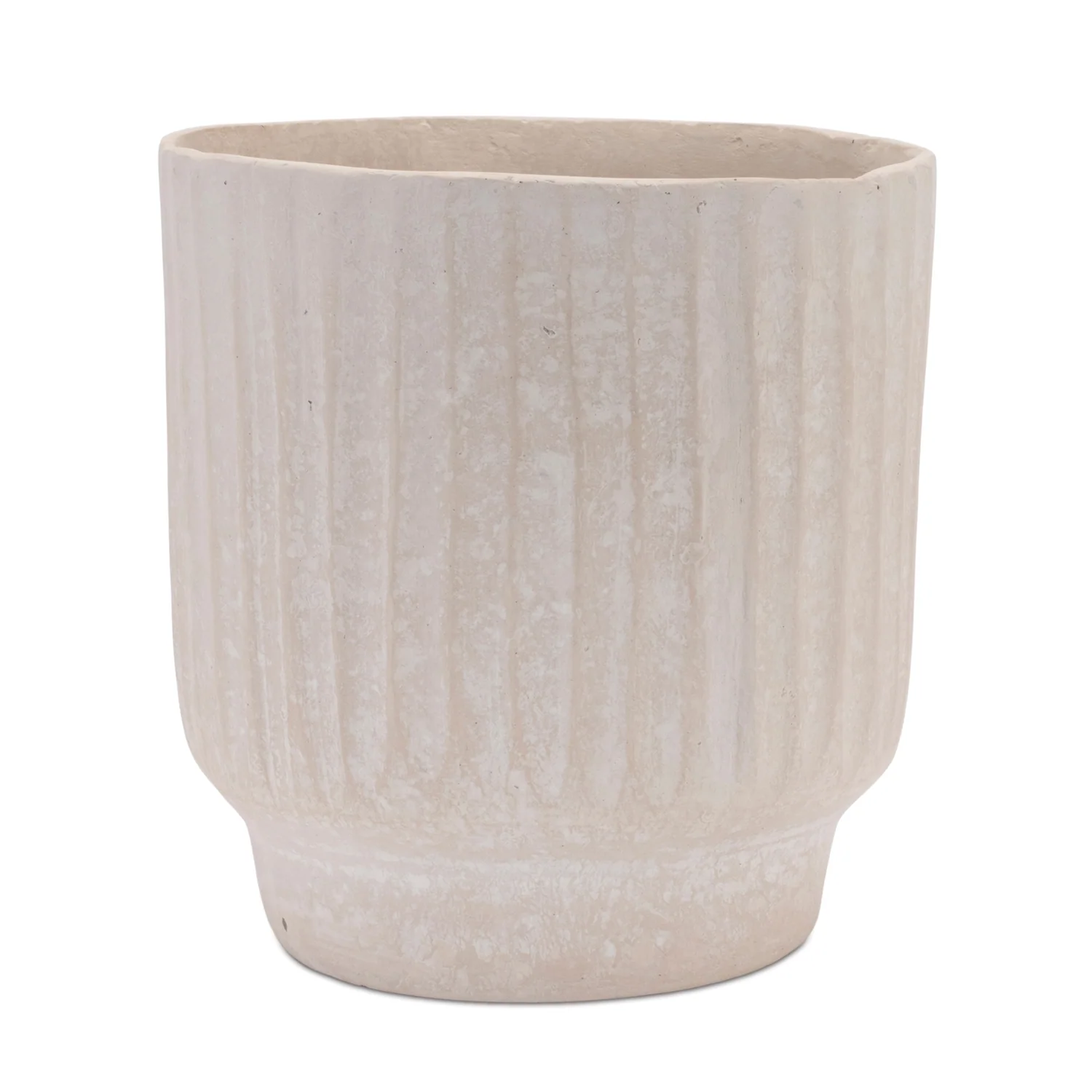 Recycled Paper Chalk Vase 7.5″H