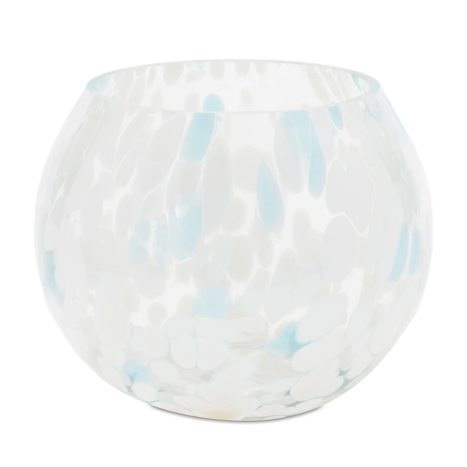 Painted Glass Candle Holder Vase (Set of 4)