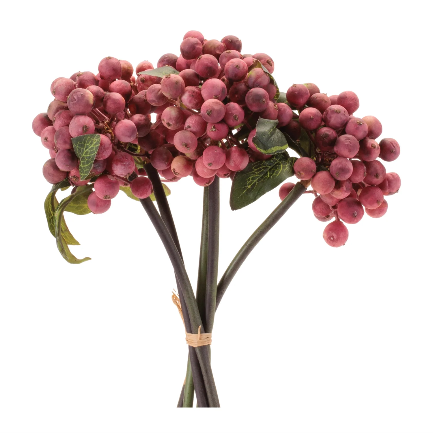 Berry Bundle (Set of 4) 11”H Styrofoam/Polyester