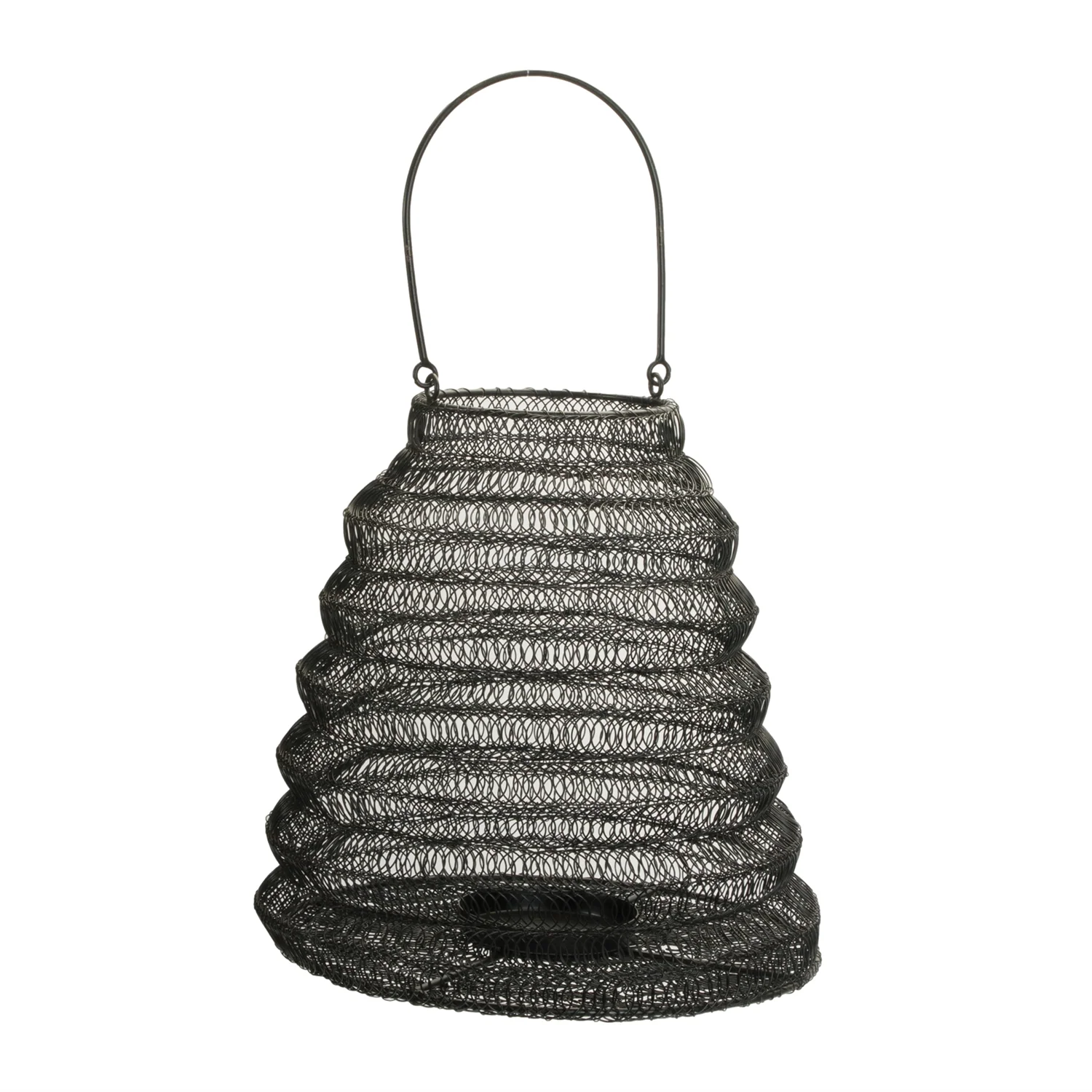Hanging Mesh Iron Candle Lantern 11″H