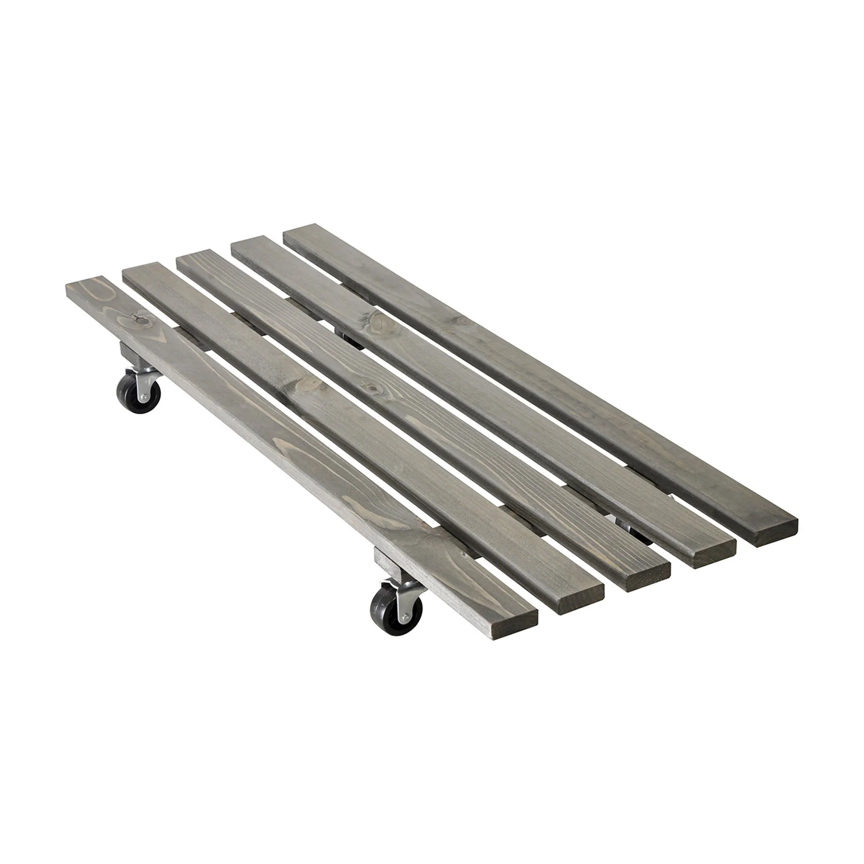 11.5″ x 31″ Gray Rectangle Wooden Plant Caddy