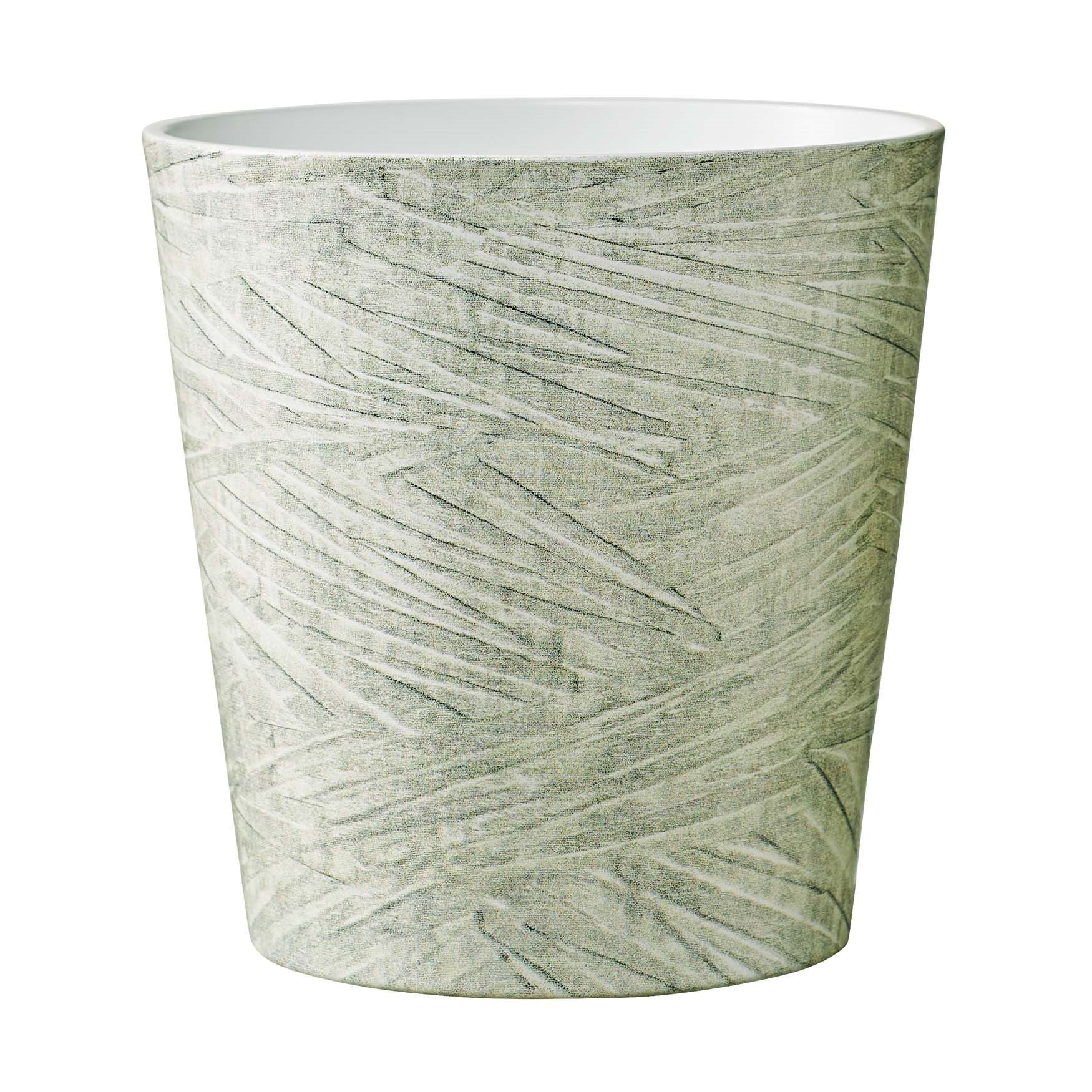 5.1″ Green Ceramic Dallas Structure Pot