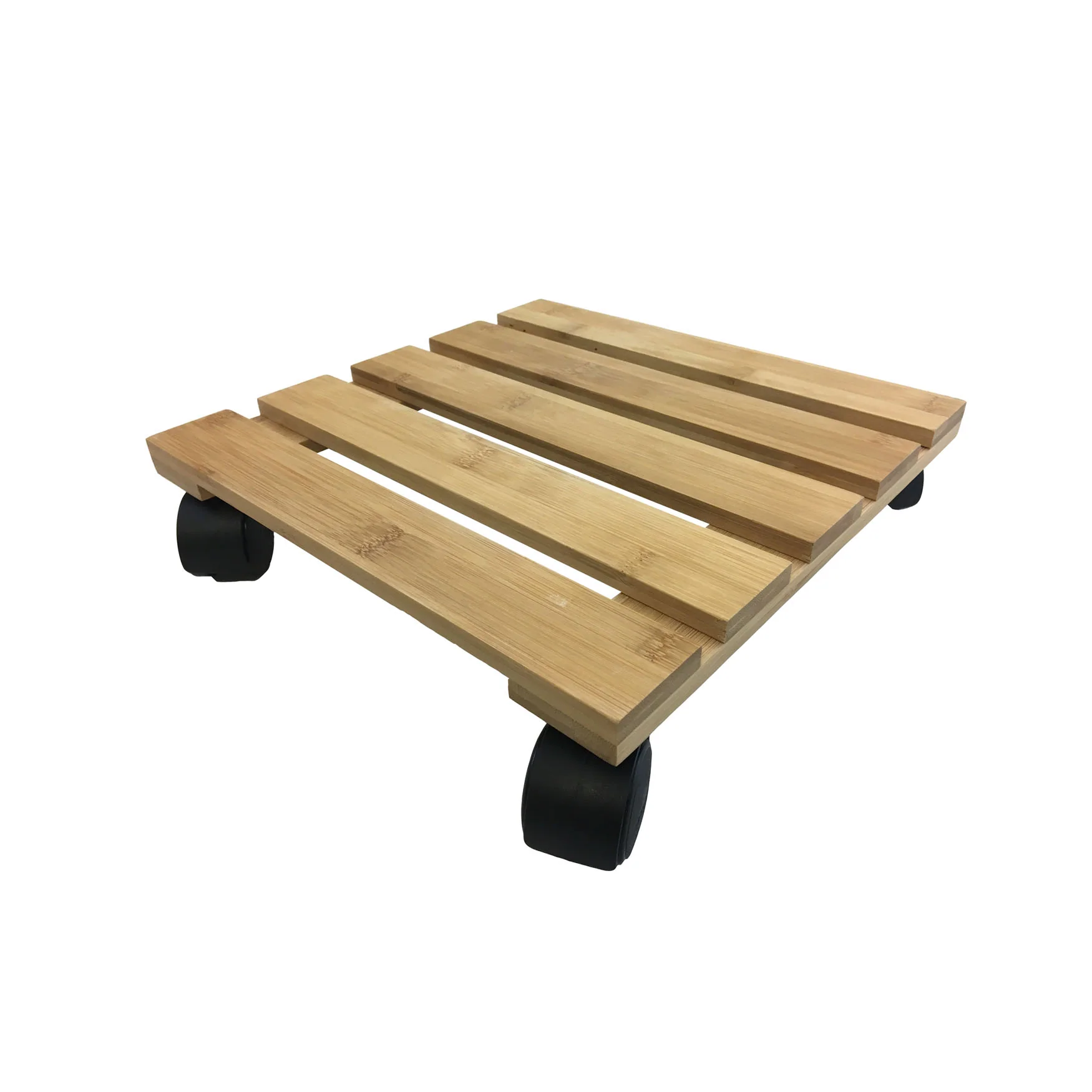 11.4″ Square Bamboo Plant Caddy