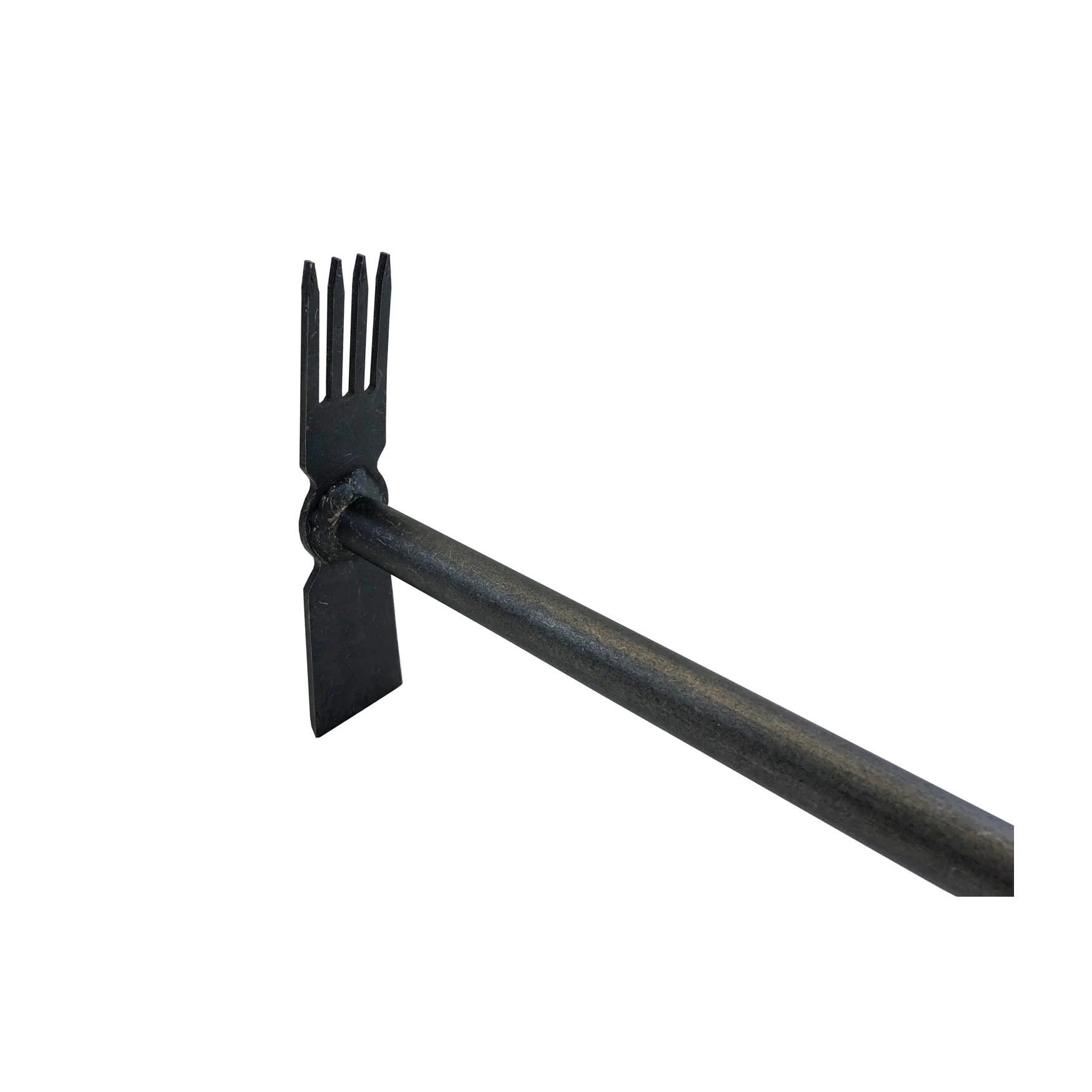 DeWit Comby Hoe – 4 Tine Cultivator /  Straight Edge Long Handle
