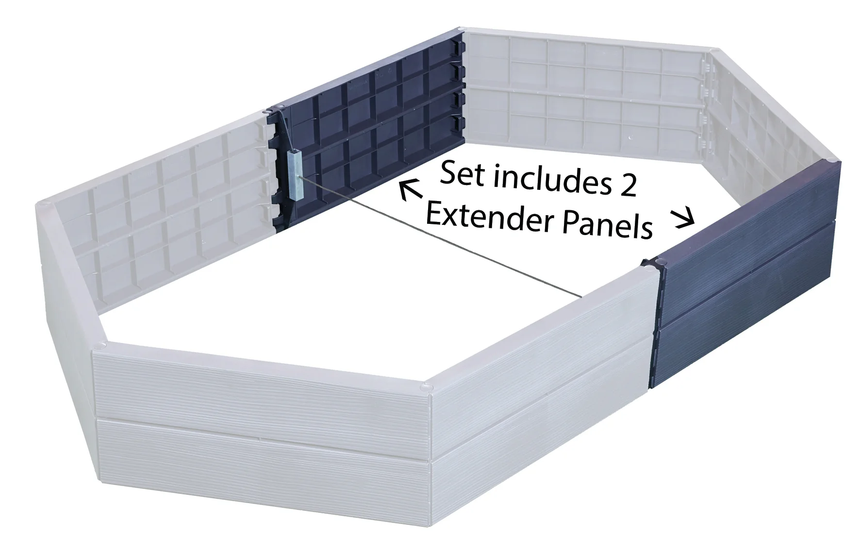 Ergo Raised Bed Extension Set