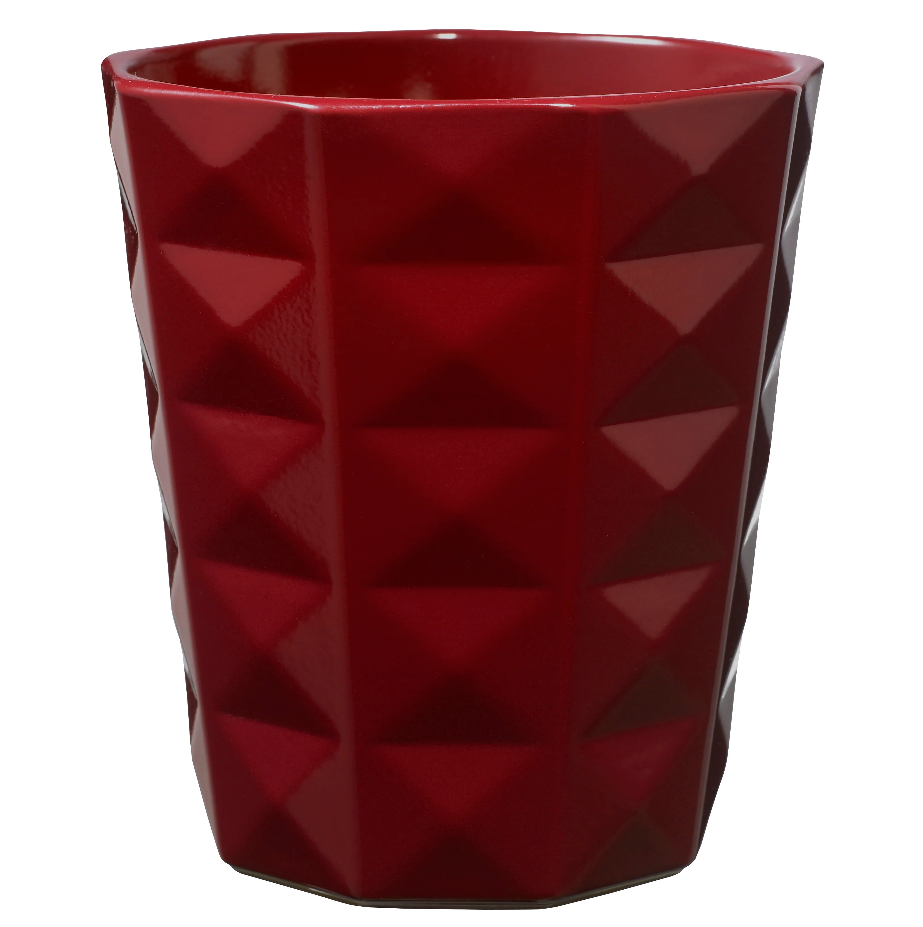 5.9″ Shiny Bordeaux Ceramic Kyoto Pot