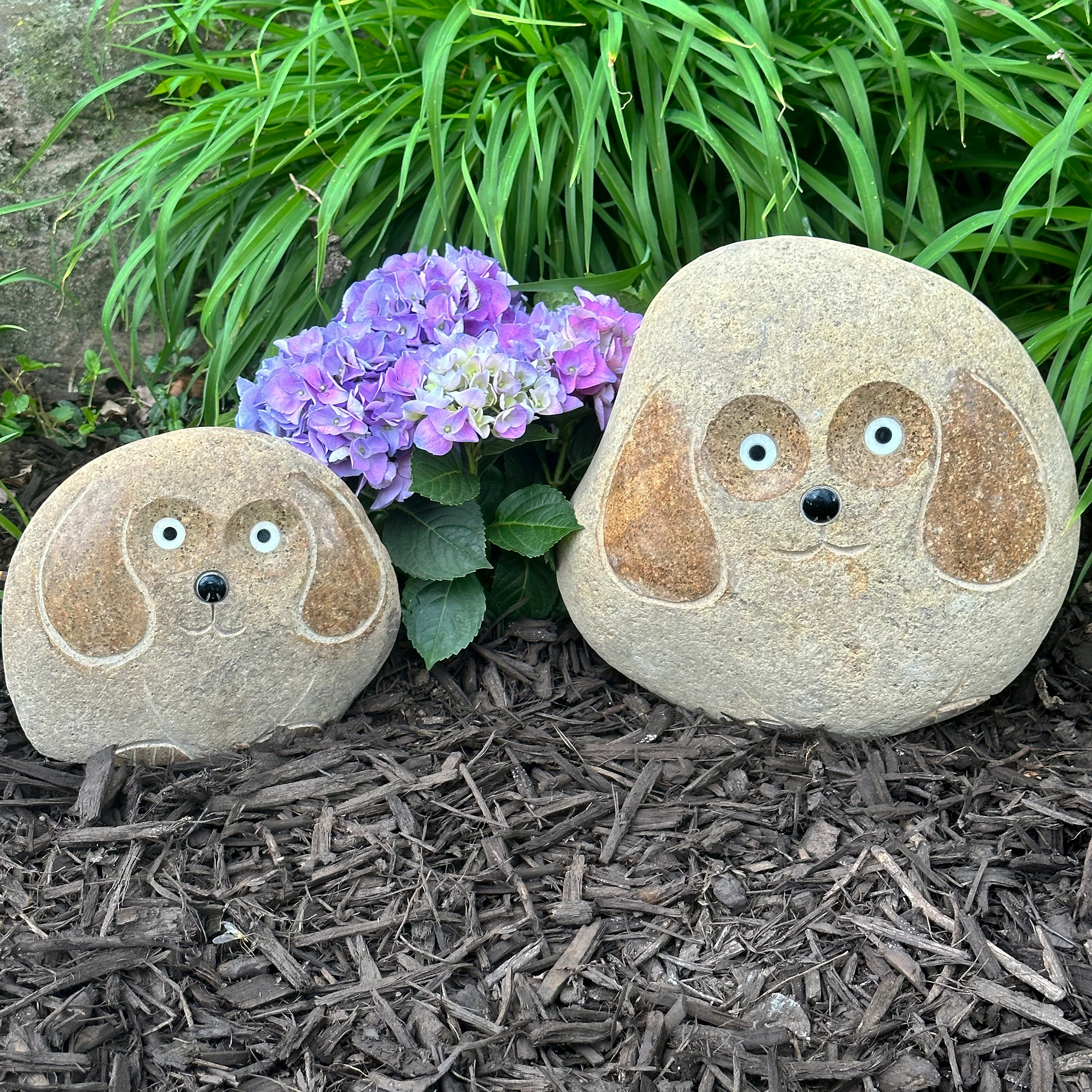 Family of Boulder Dogs 2 Pcs 8″12″