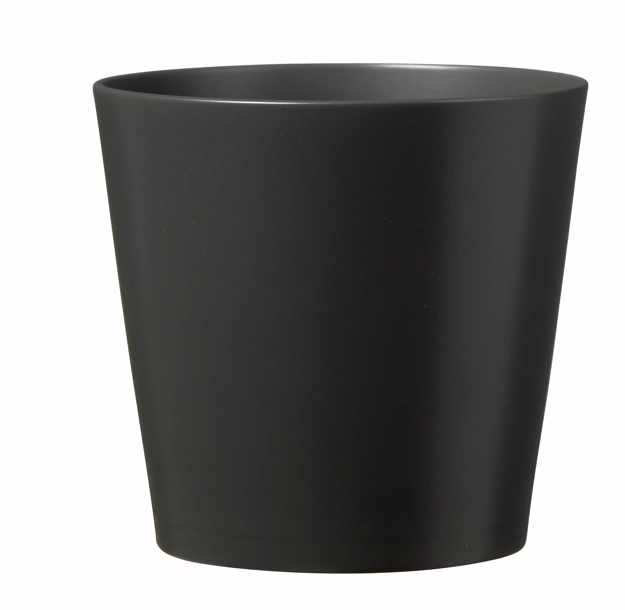 11″ Matte Anthracite Ceramic Dallas Esprit Pot