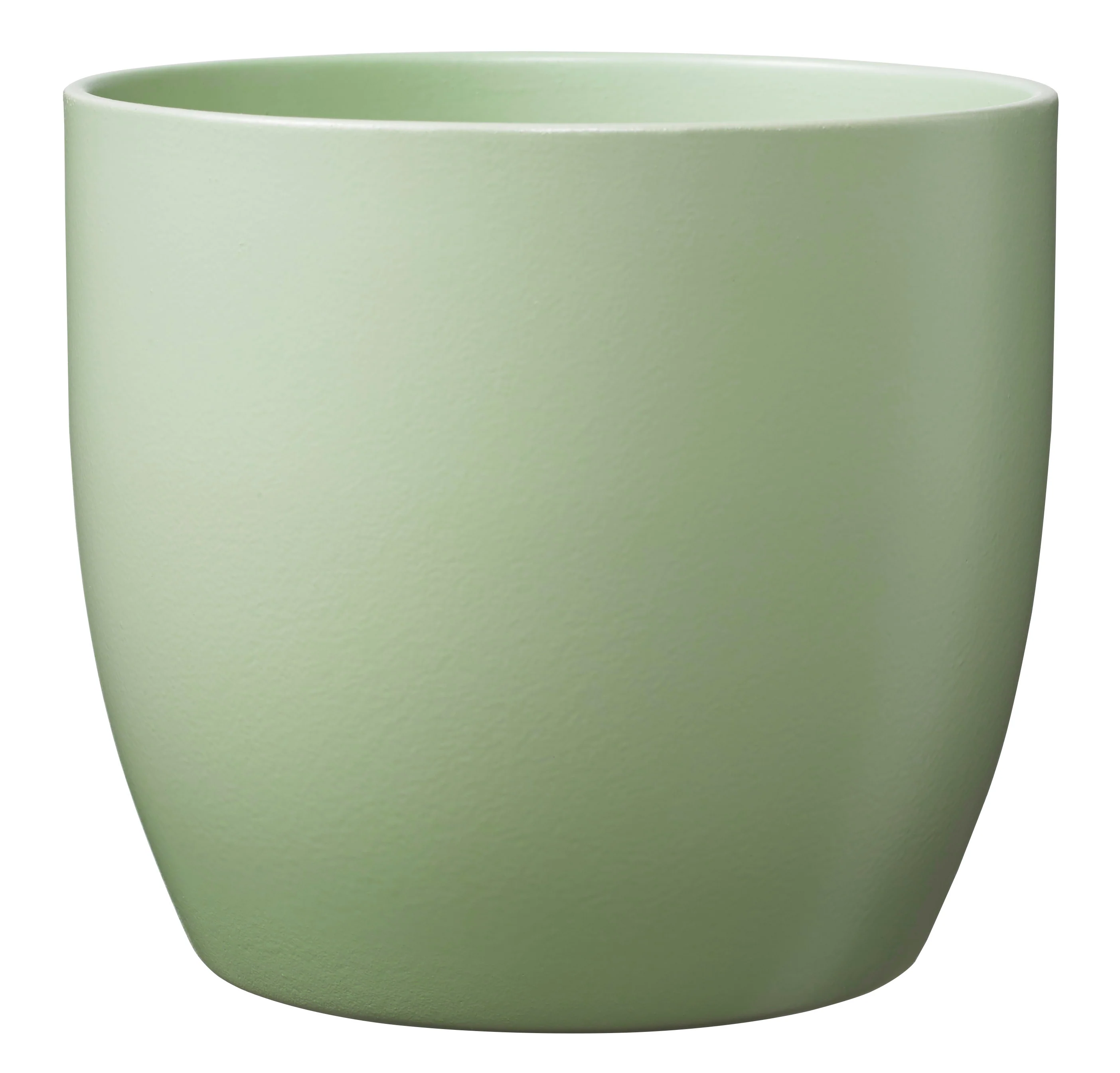6.3″ Matte Linden Green Ceramic Basel Fashion Pot