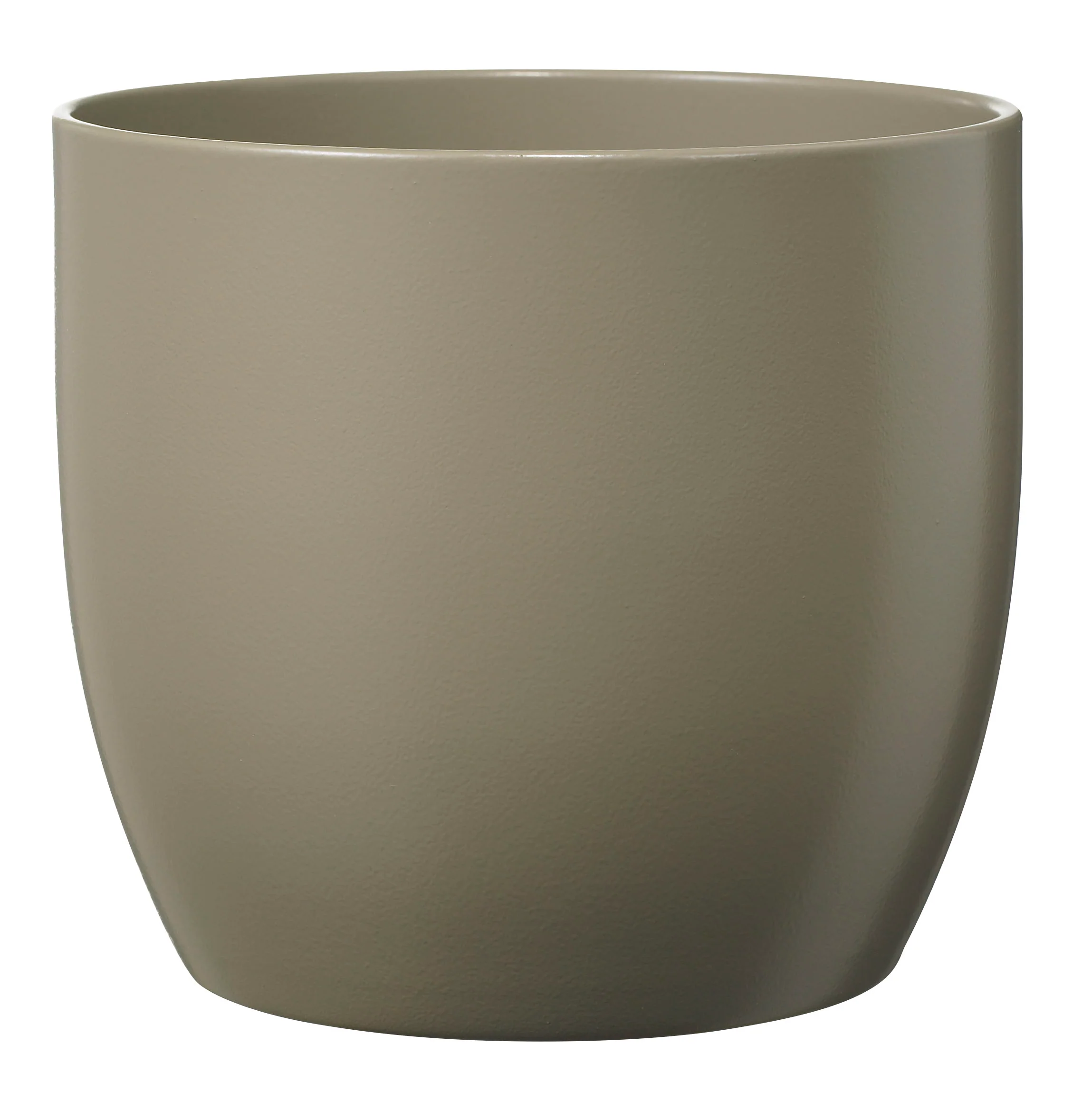 6.3″ Matte Light Gray Ceramic Basel Fashion Pot