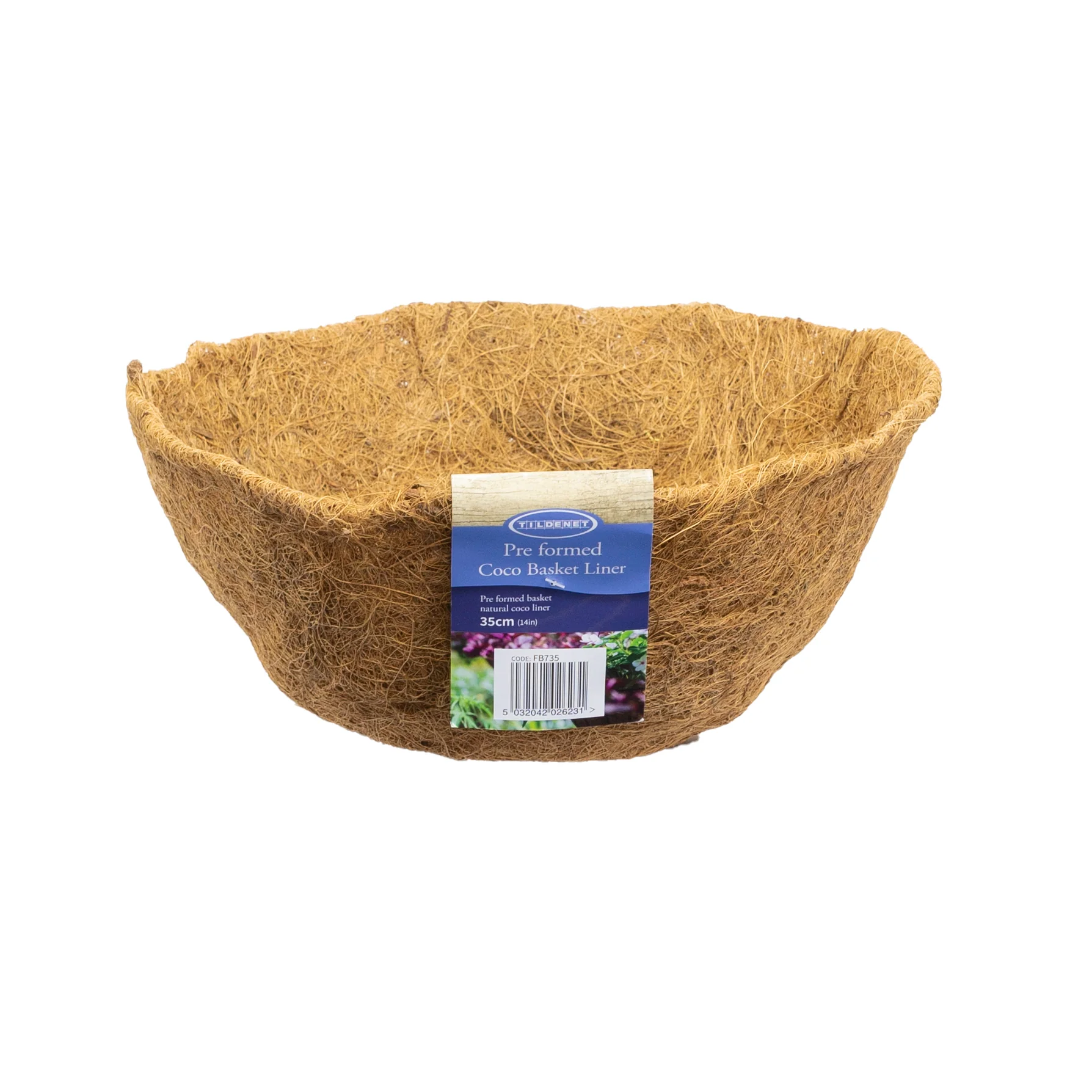 14″ Preformed Coco Basket Liner