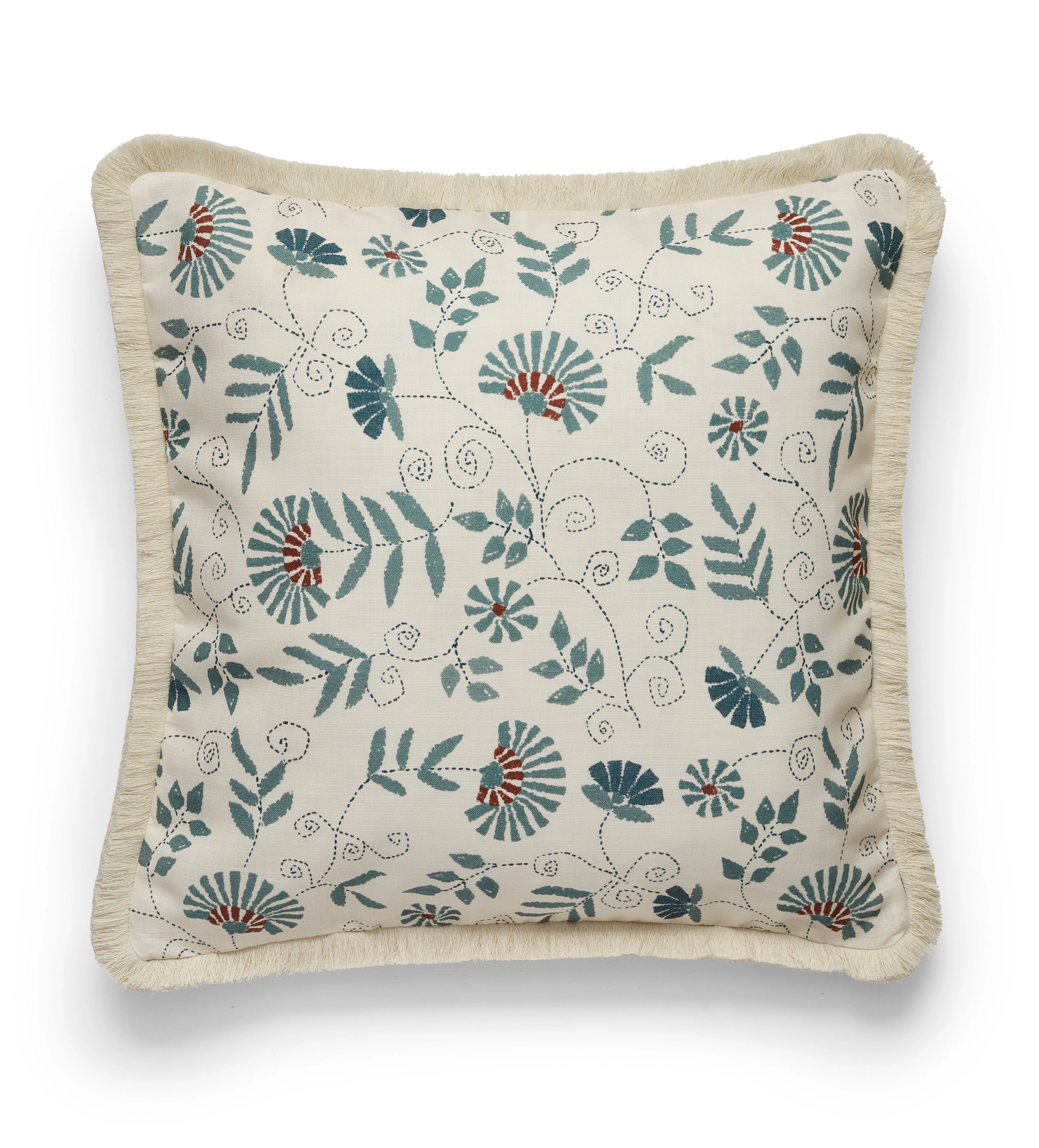 Pushpa Outdoor Cushion – Seafoam