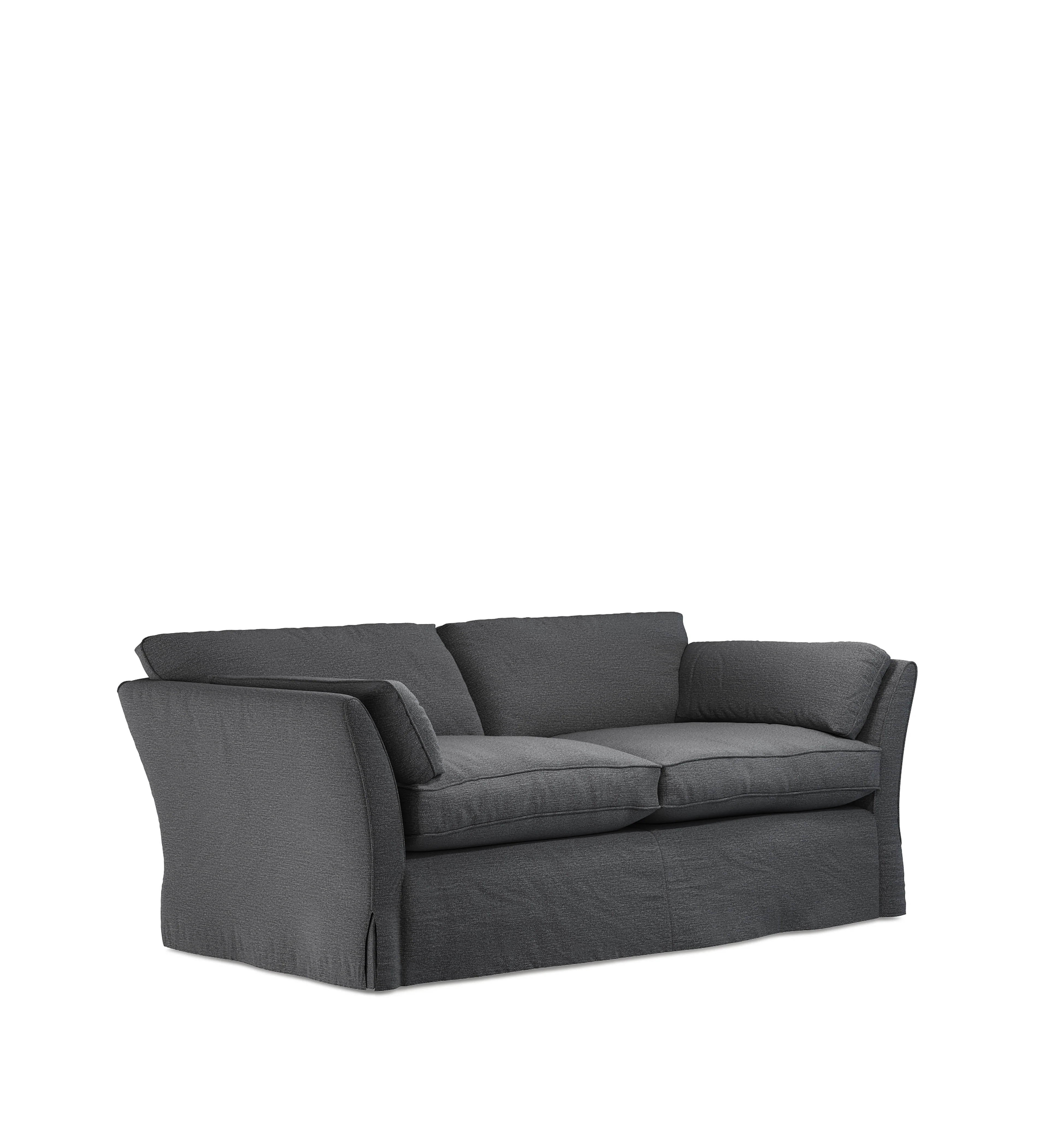 COVER ONLY – Radcliffe Clever Linen Loose Cover for 3-Seater Sofa – Anthracite