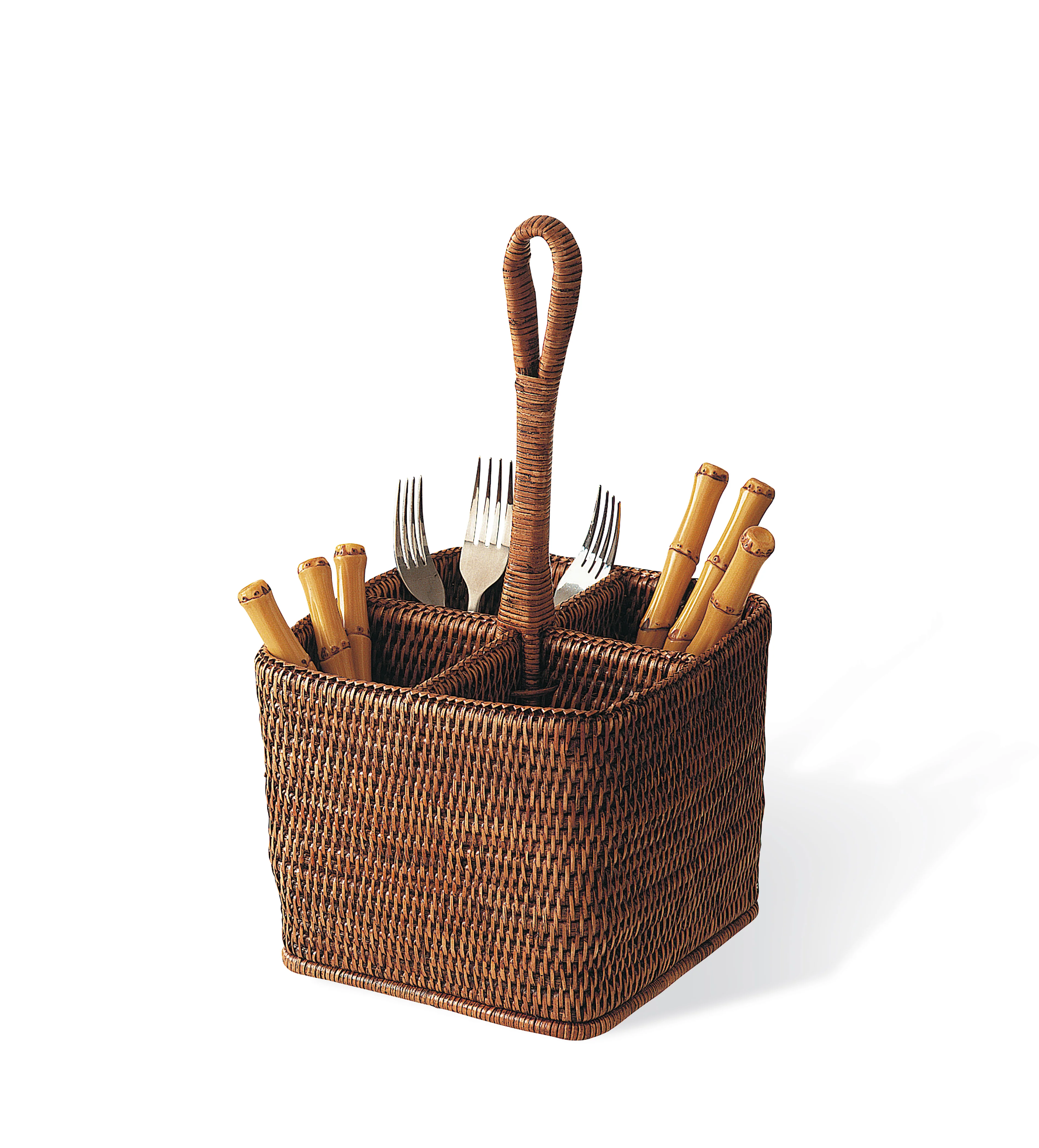 Rattan Deep Carry – Brown