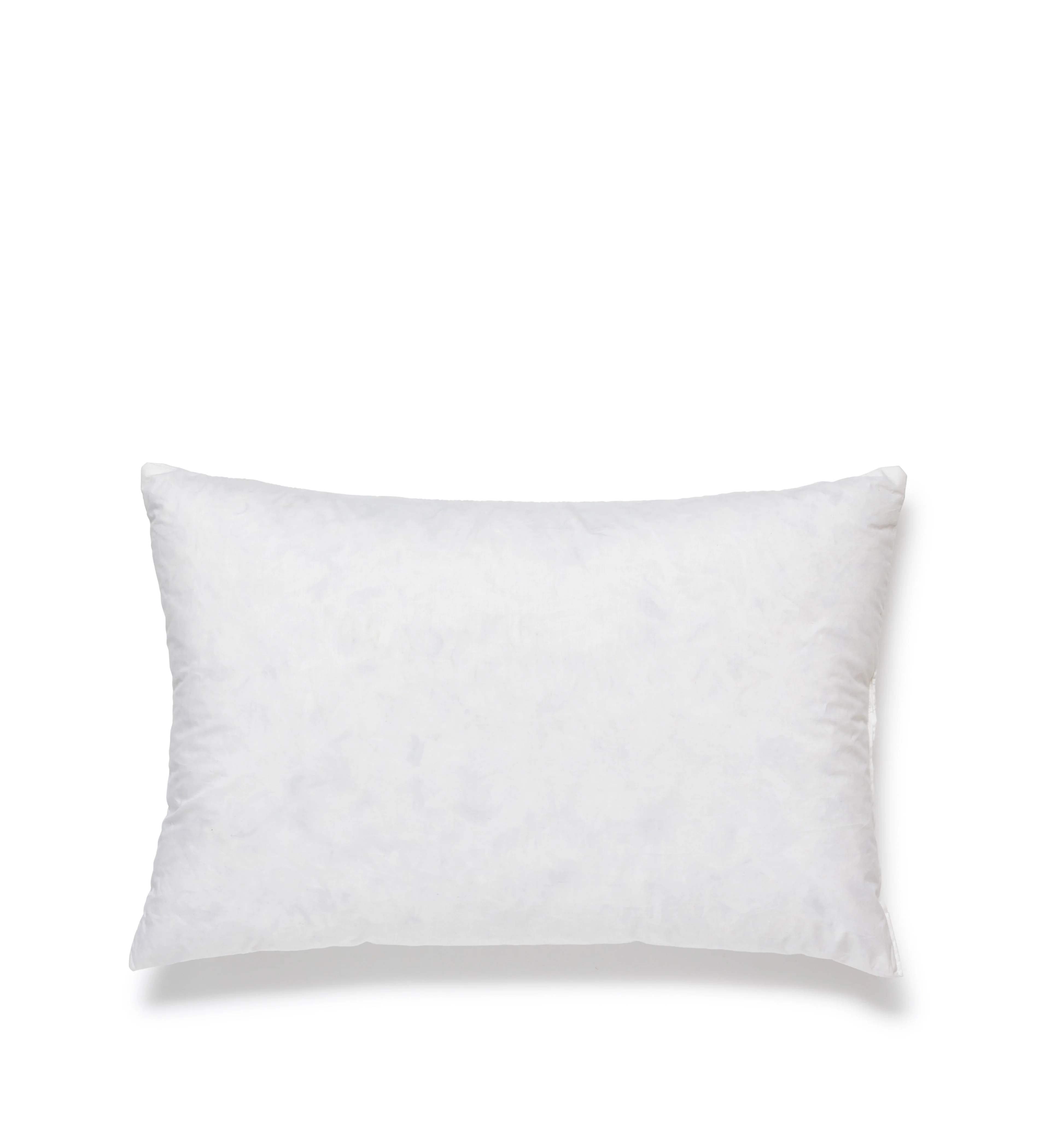 Duck Feather-Filled Cushion Pad 68x45cm – White