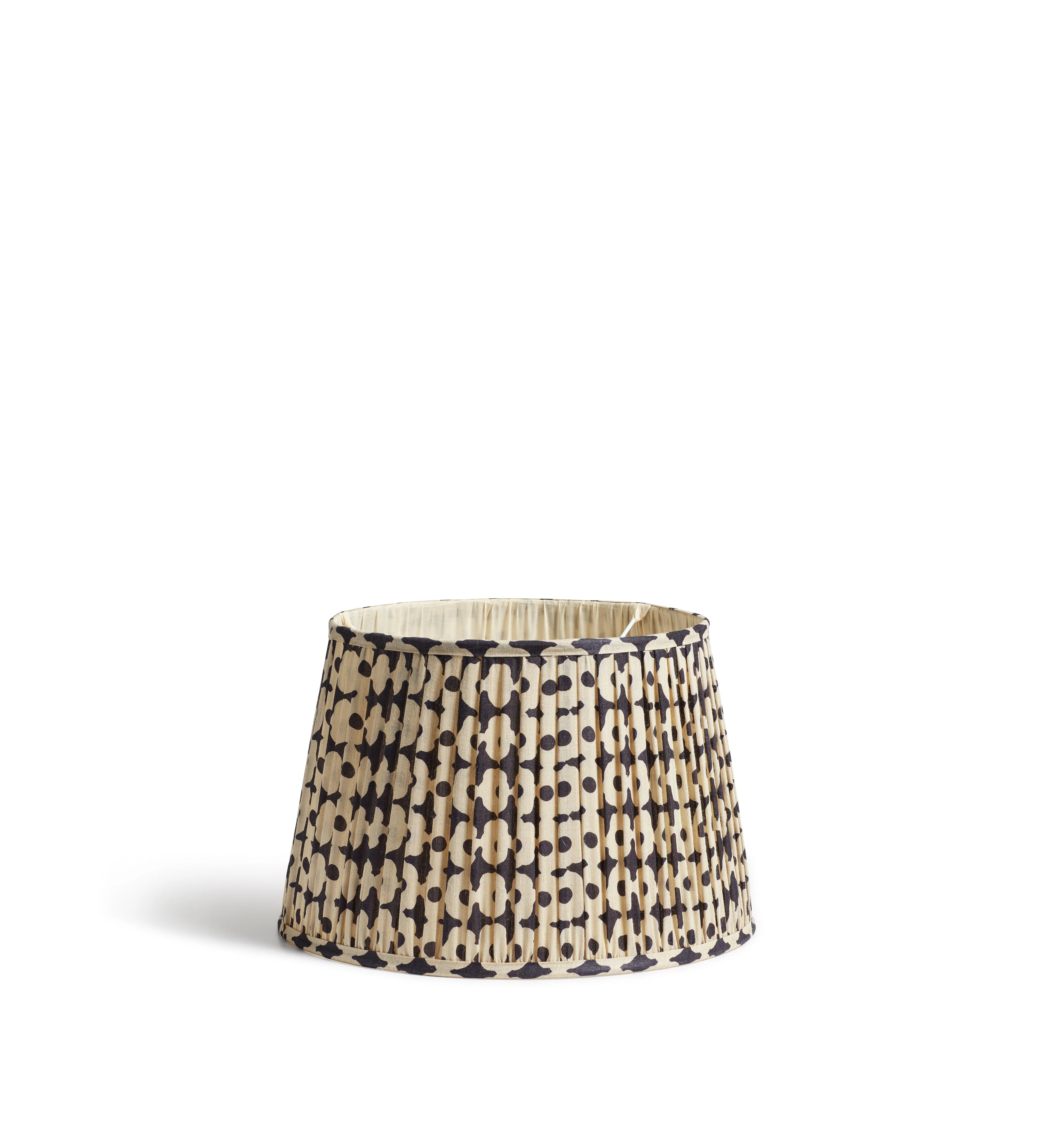 Romneya Silk Pleated Lampshade 35cm – Dark Blue