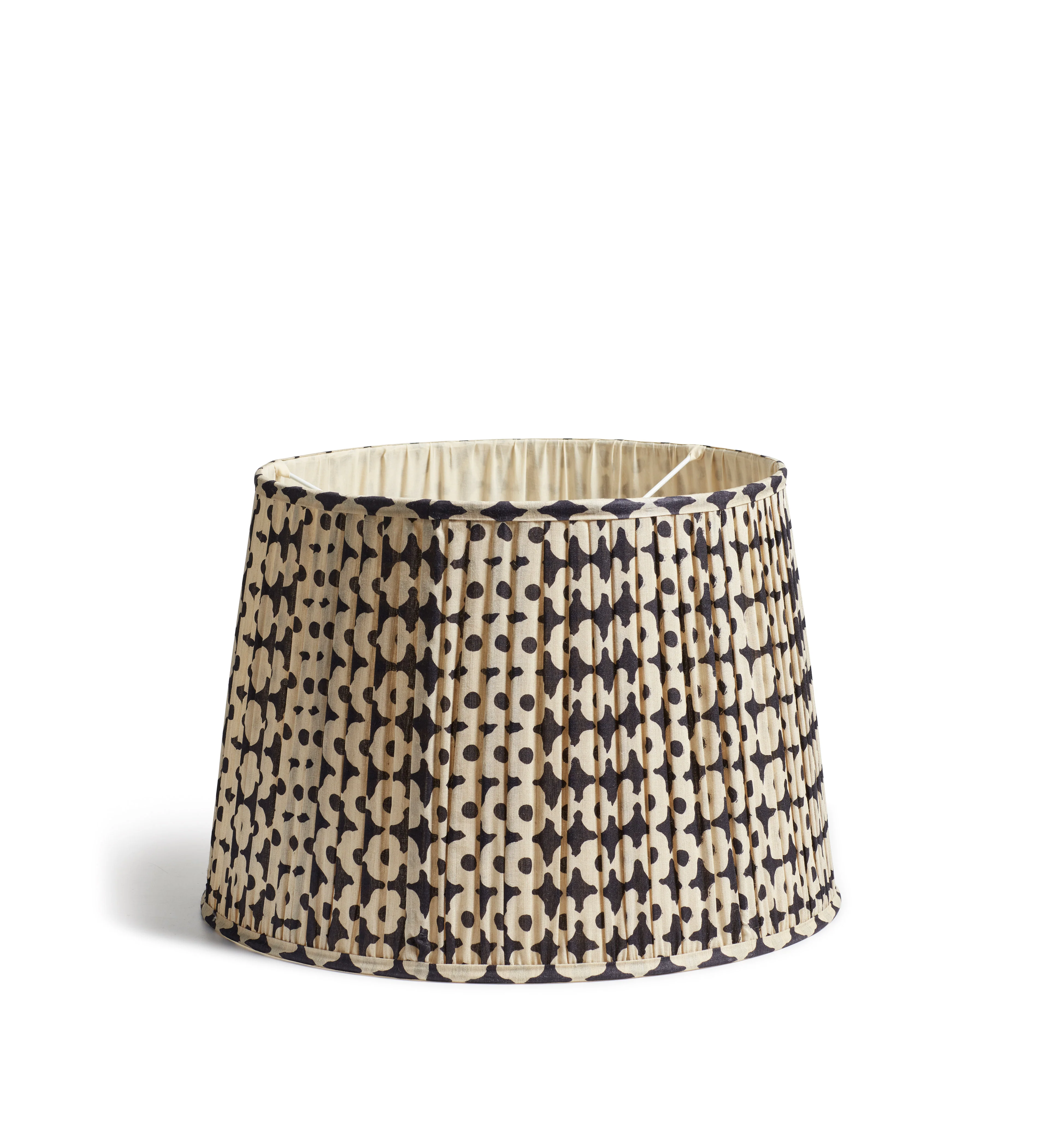 Romneya Silk Pleated Lampshade 45cm – Dark Blue