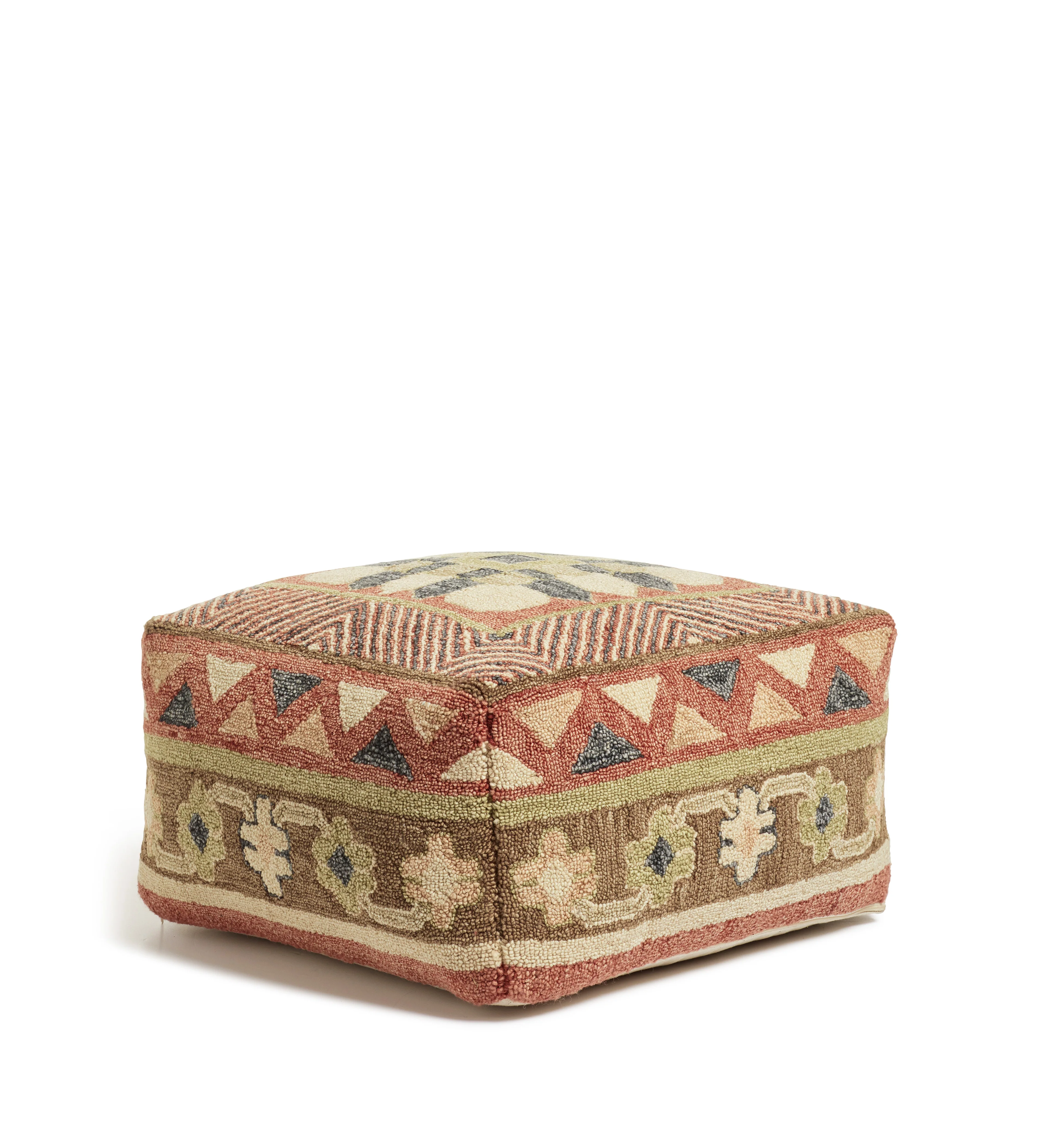 Rosanna Floor Cushion – Dark Blush