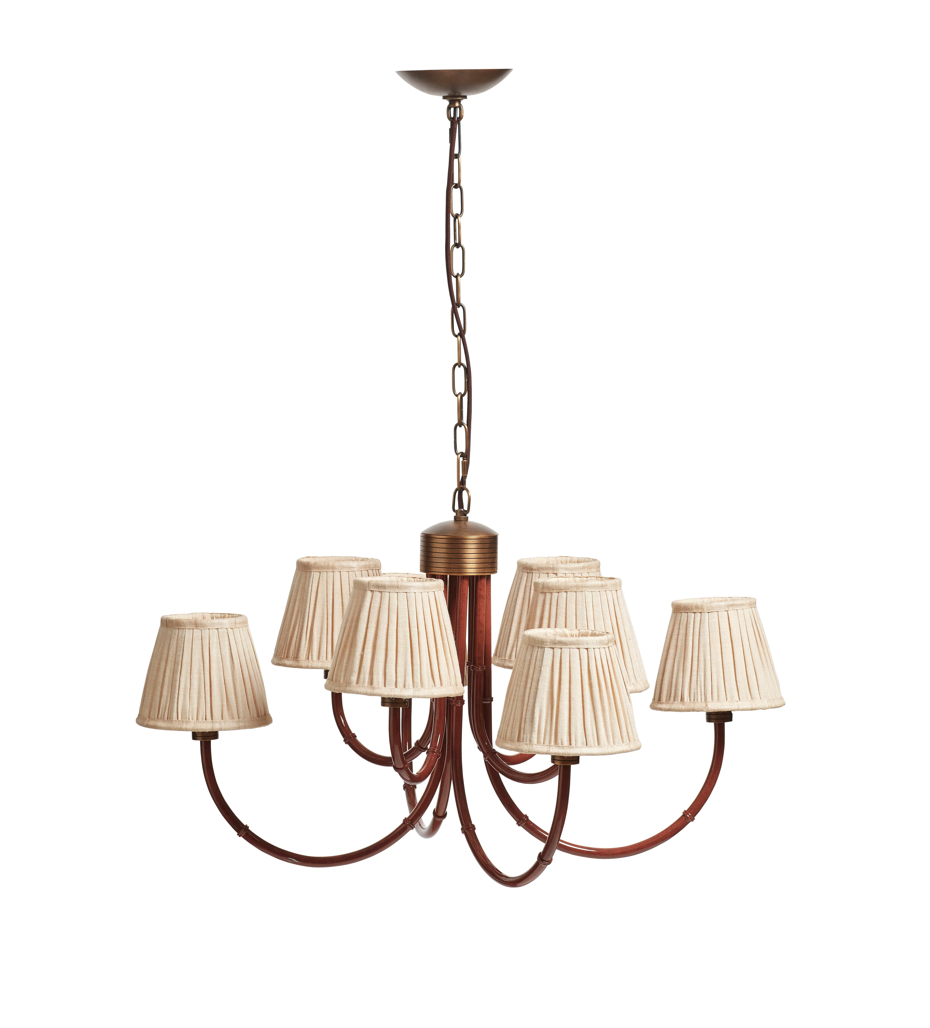 Rutila Chandelier – Earthy Red