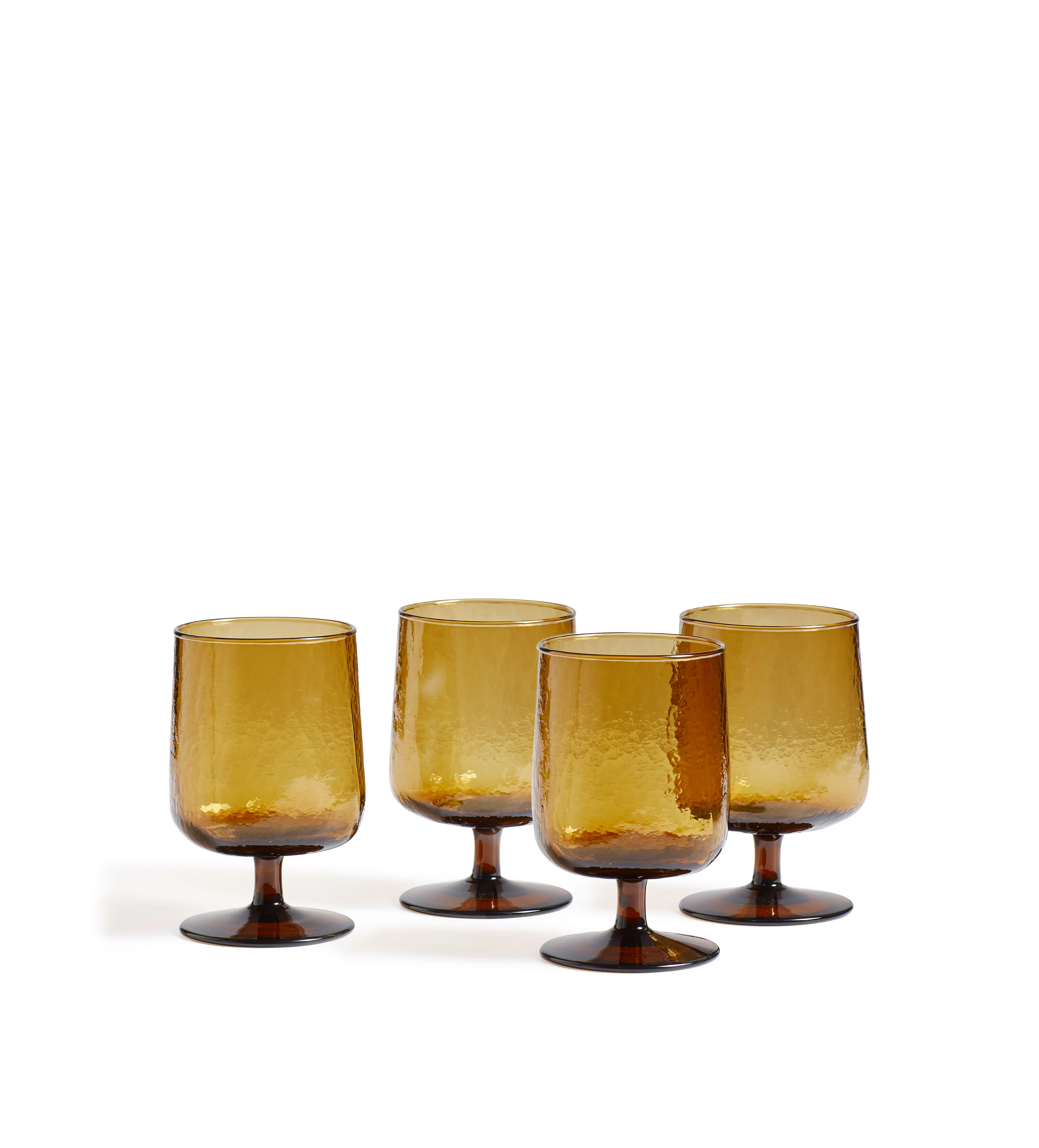 Amos Goblets – Set of Four – Bronze