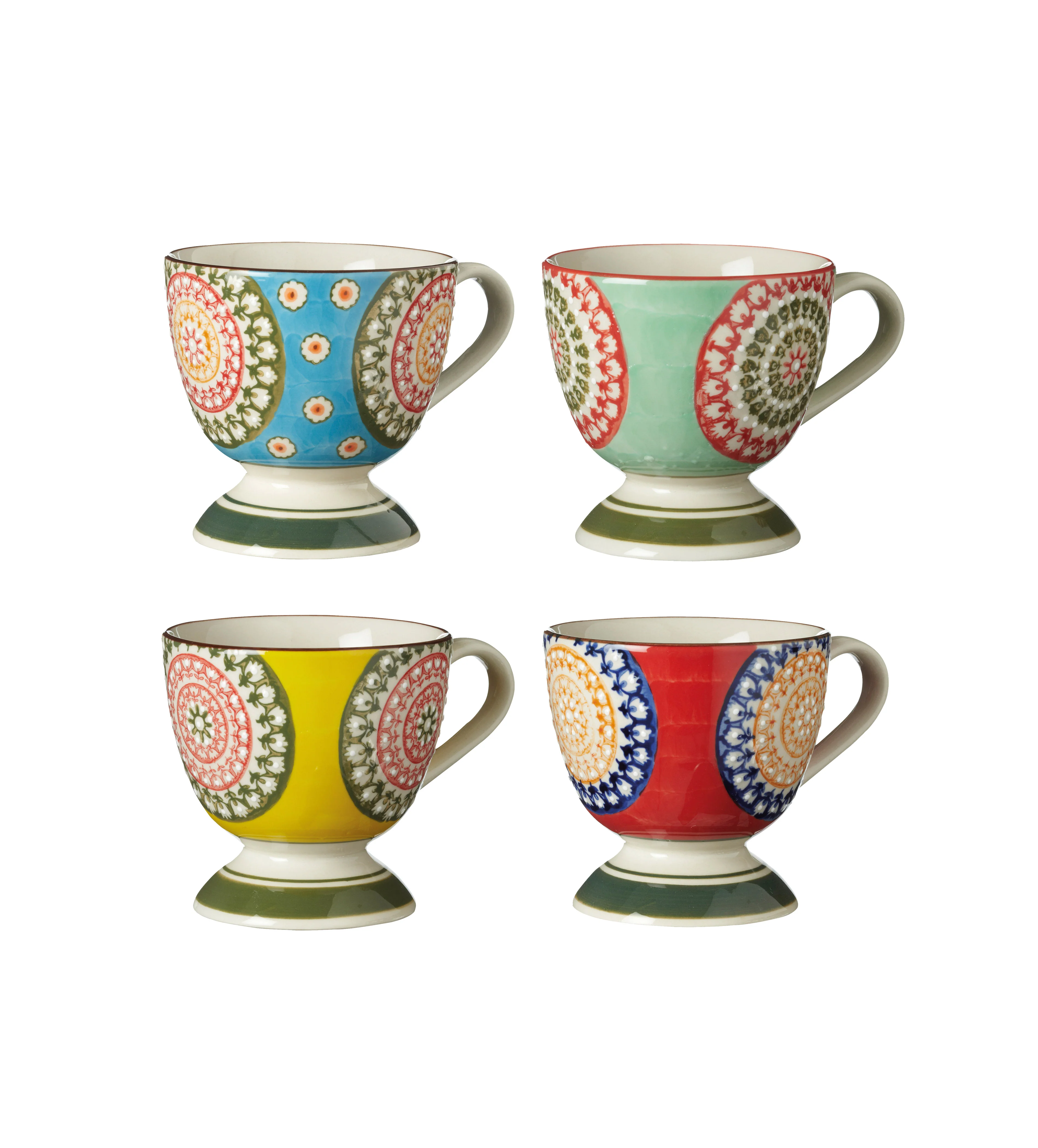 Florya Mugs – Set of Four – Multi