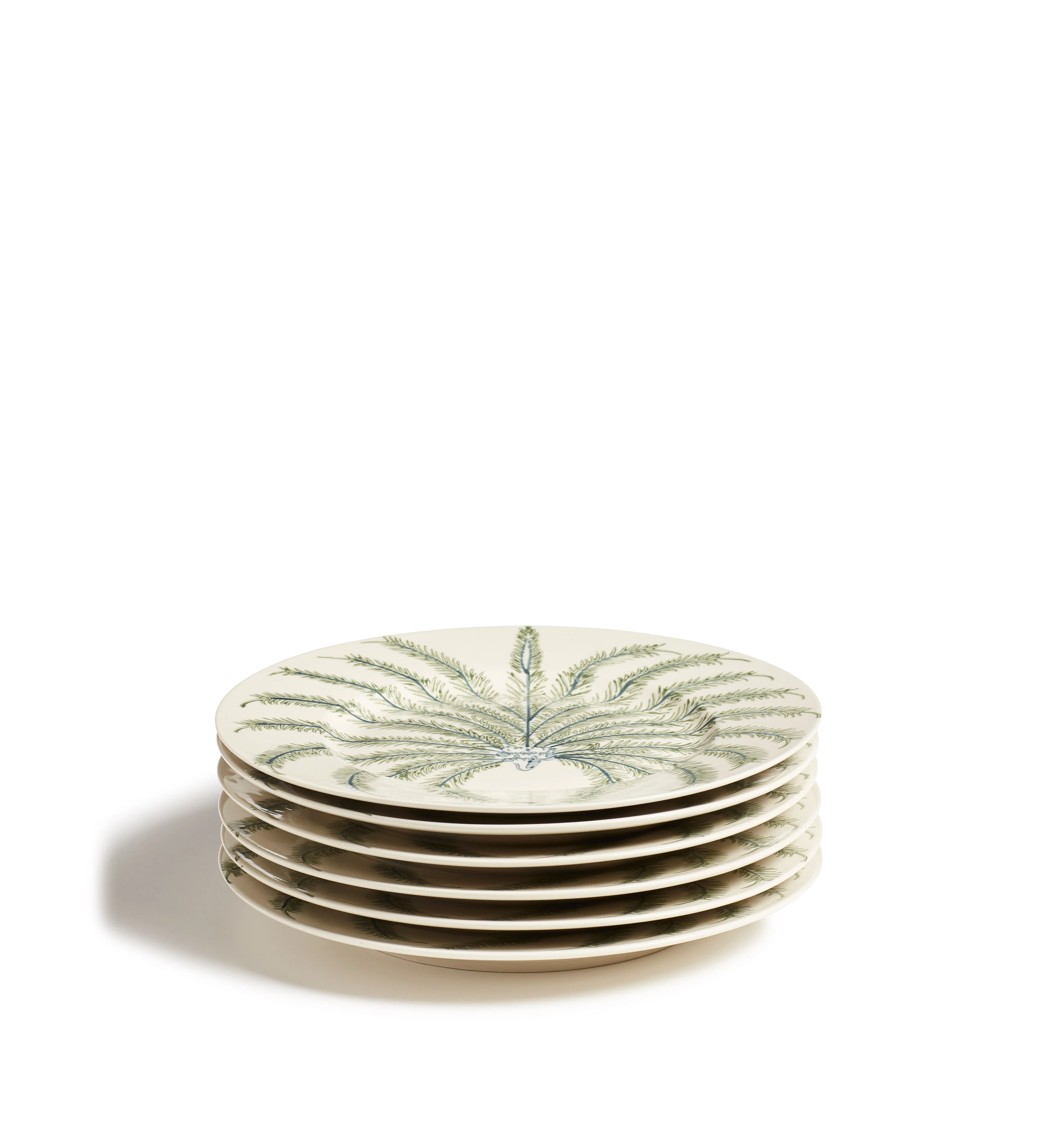 Jussara Dinner Plates – Set of Six – Sage