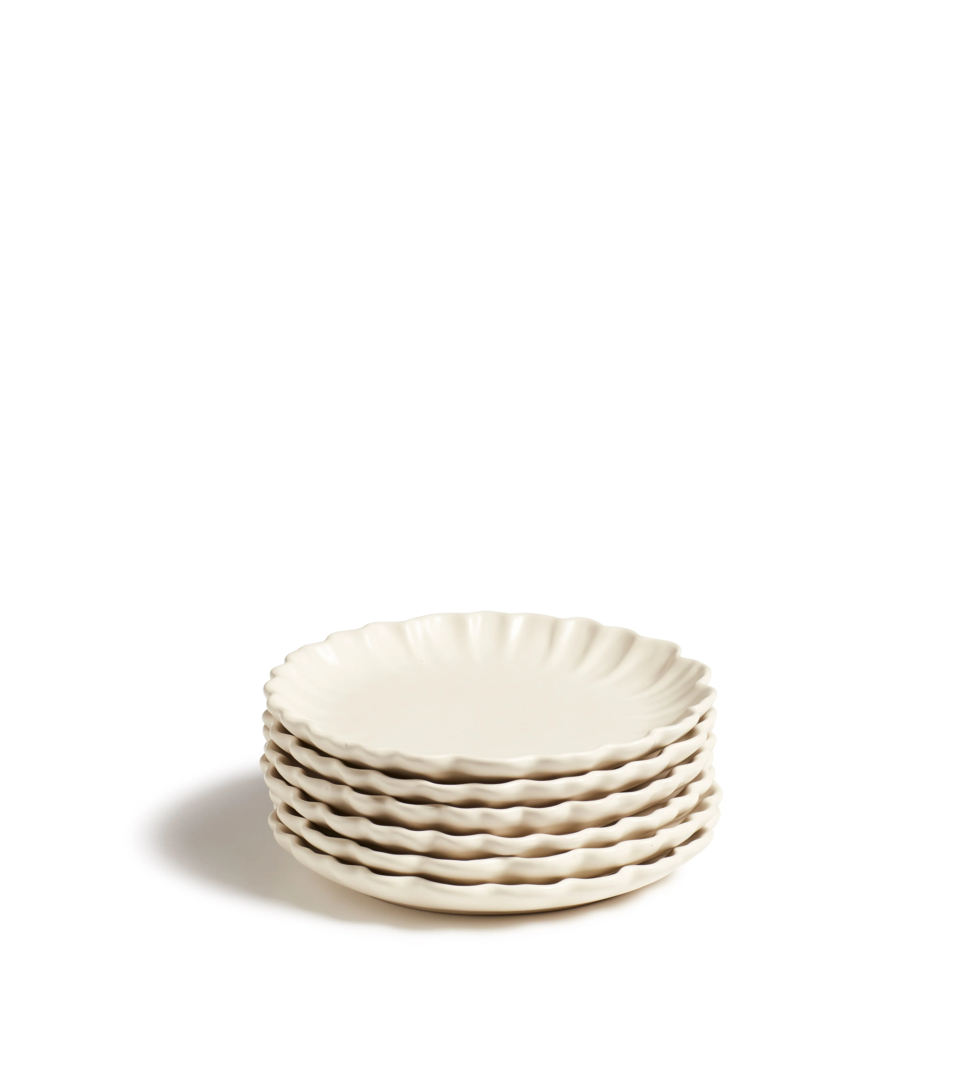 Marissa Side Plates – Set of Six – Clay