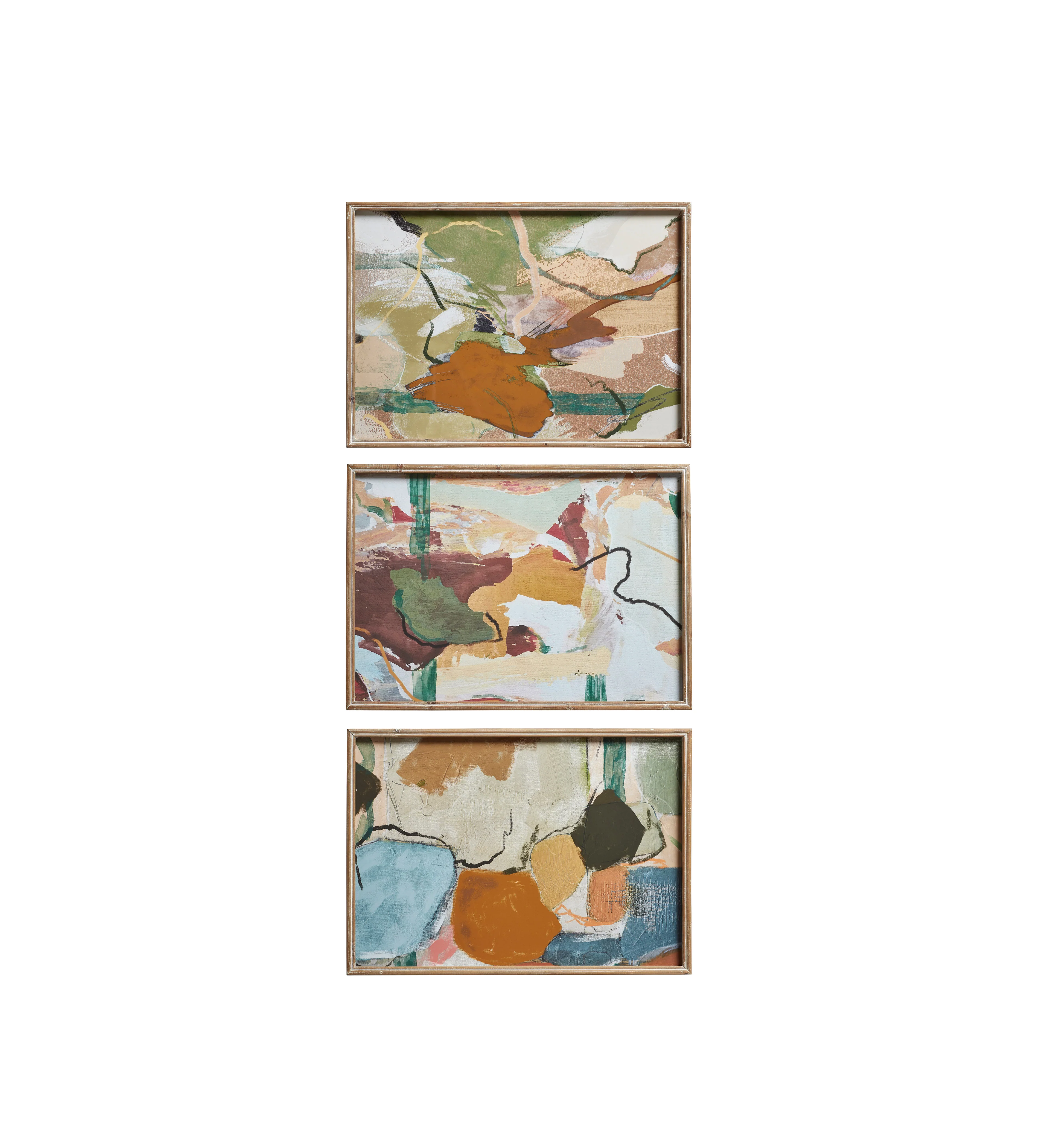 Colanzo Framed Prints – Set of Three – Multi
