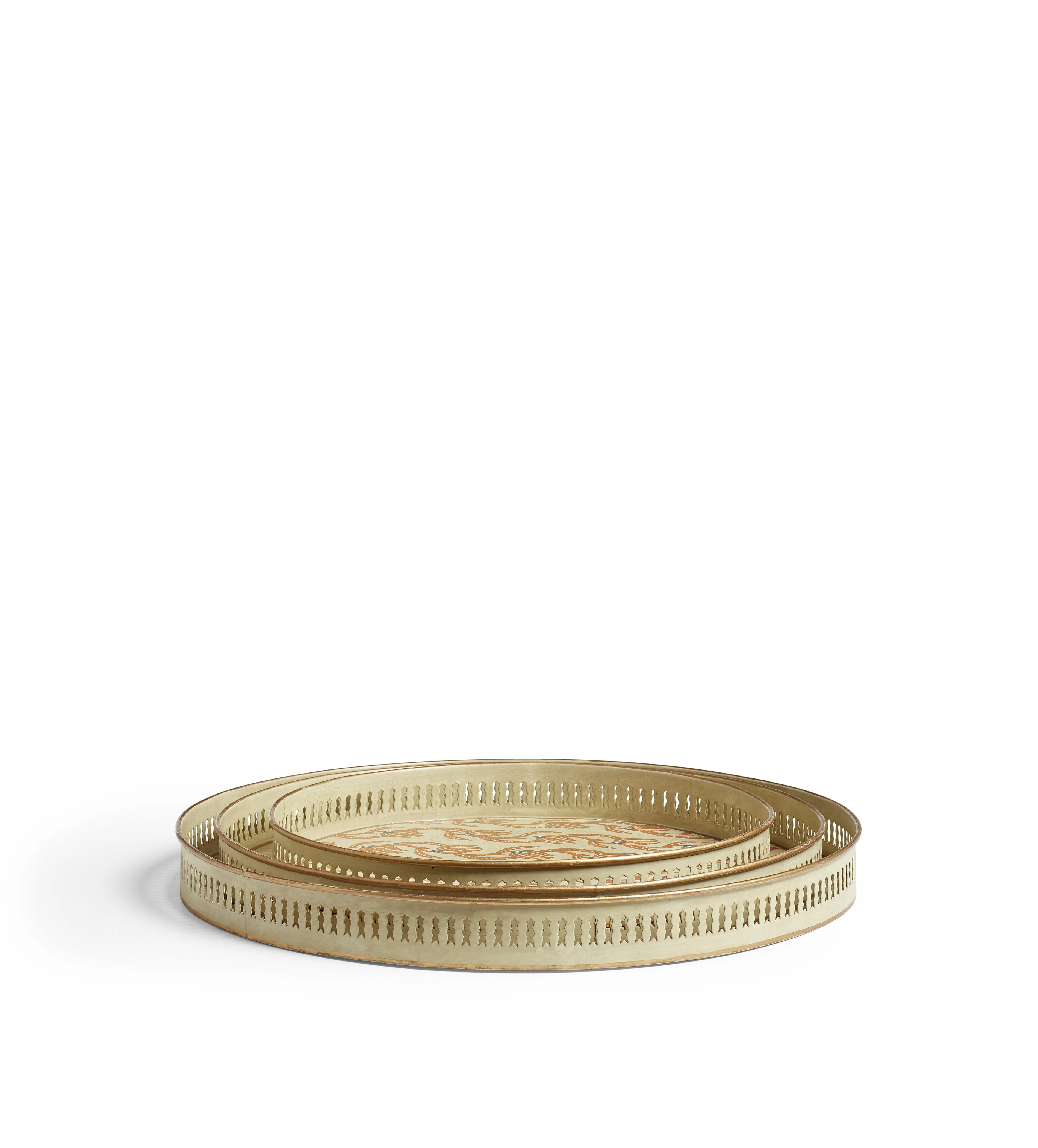 Muhibbi and Maeve Trays – Set of Three – Multi