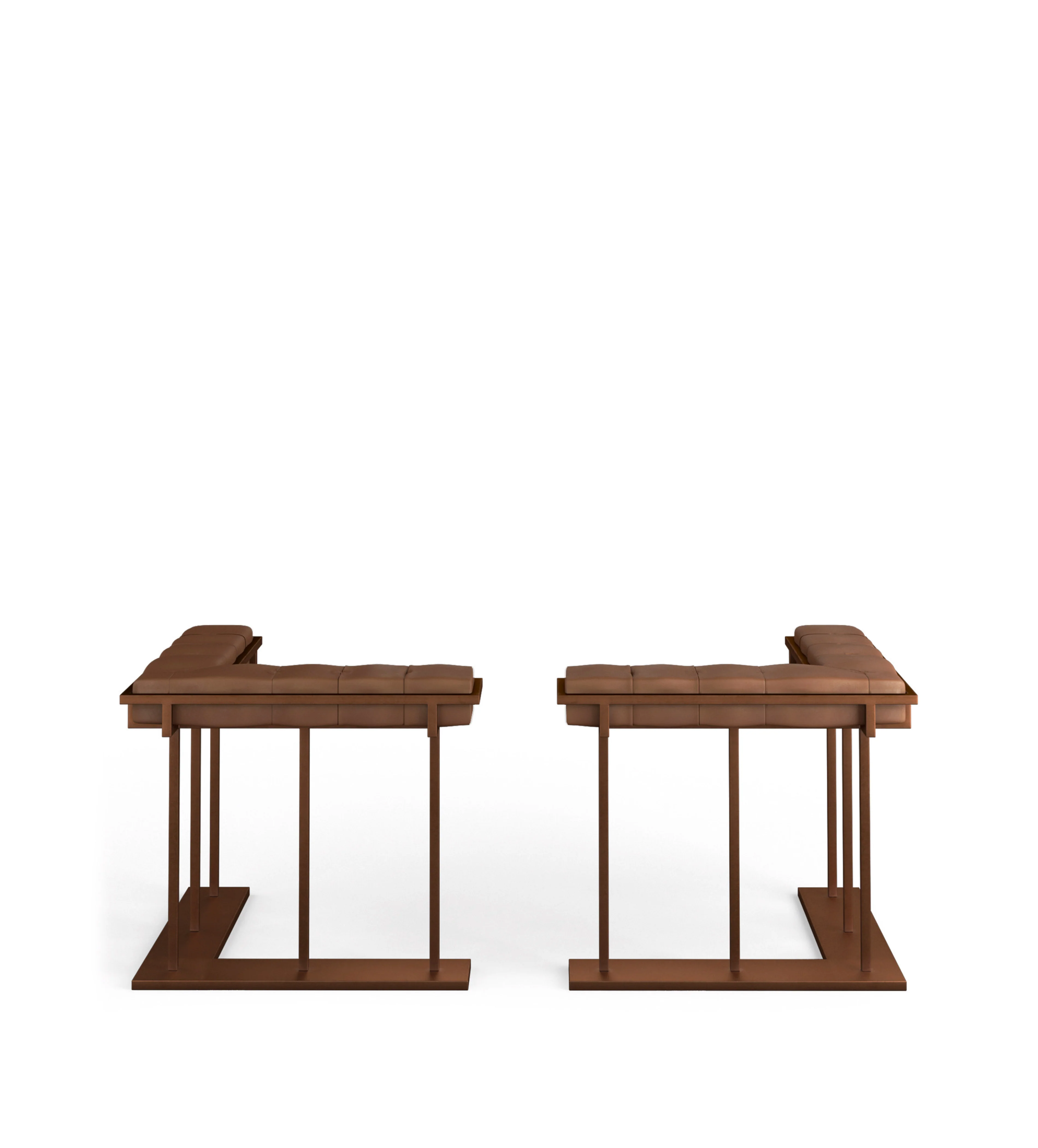 Berenson Leather Fire Fenders Pair – Dark Vellum