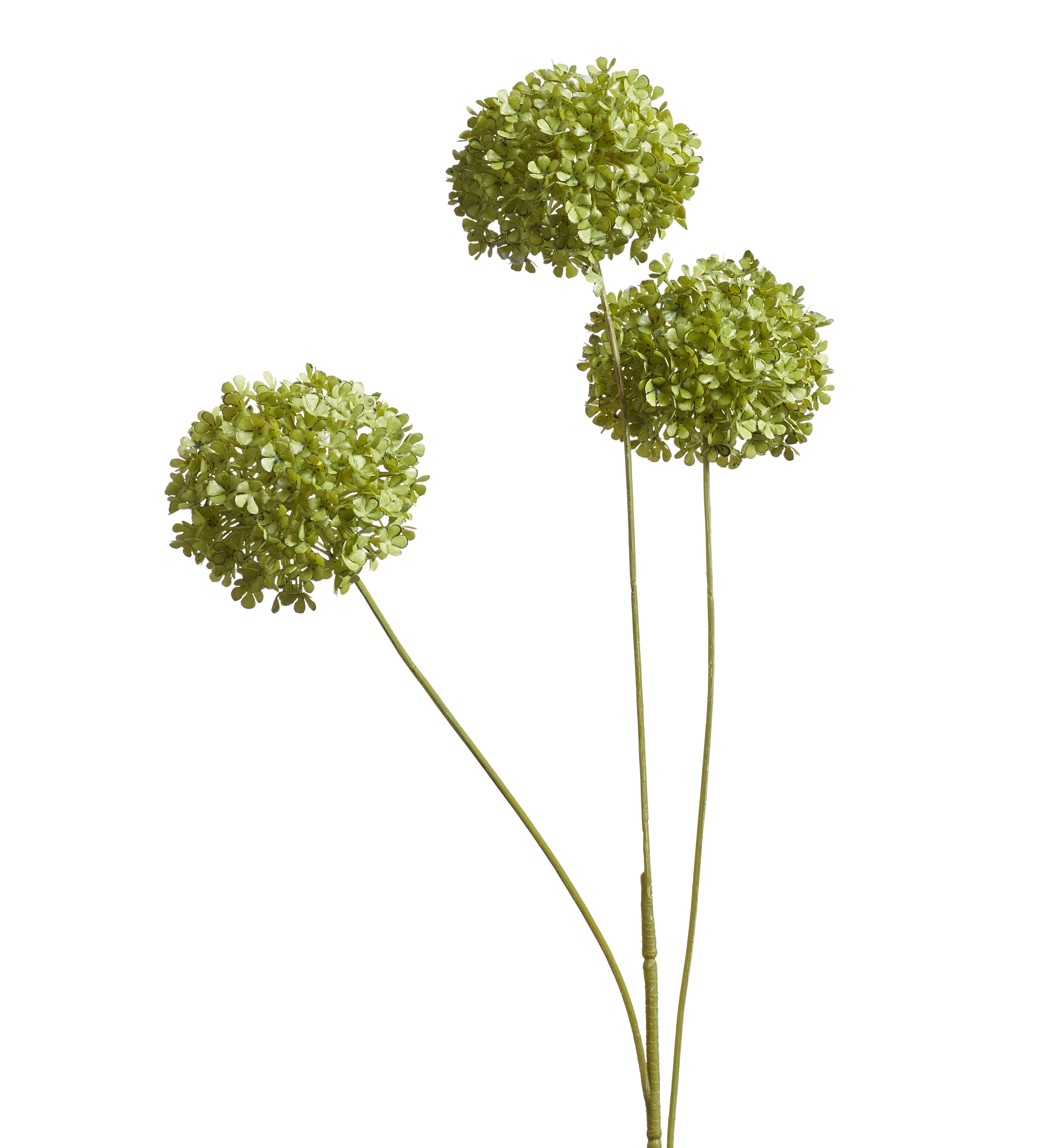 Faux Single Buddleia Stem – Green