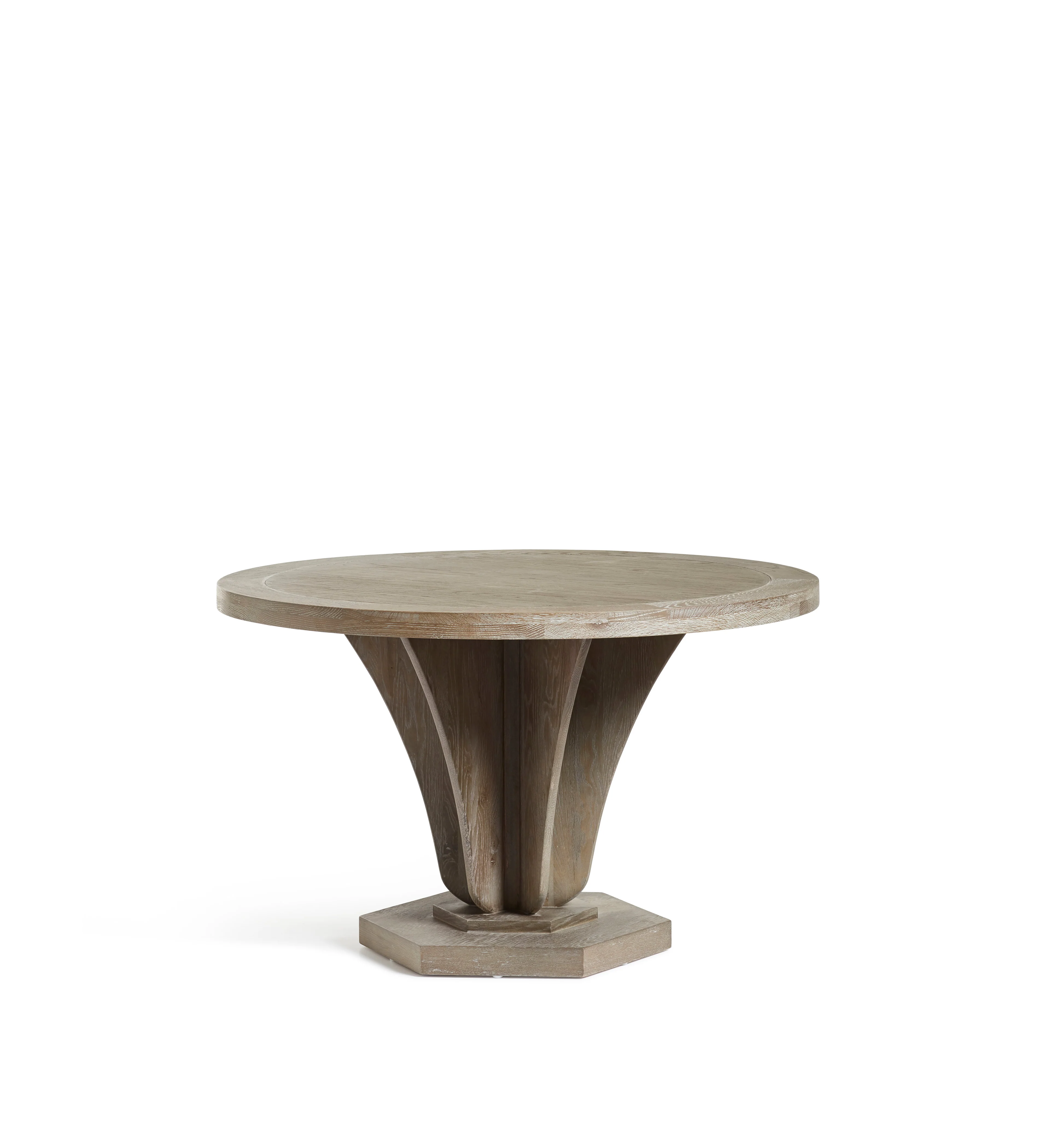 Allegro Round Dining Table – Small – Burnt Oak