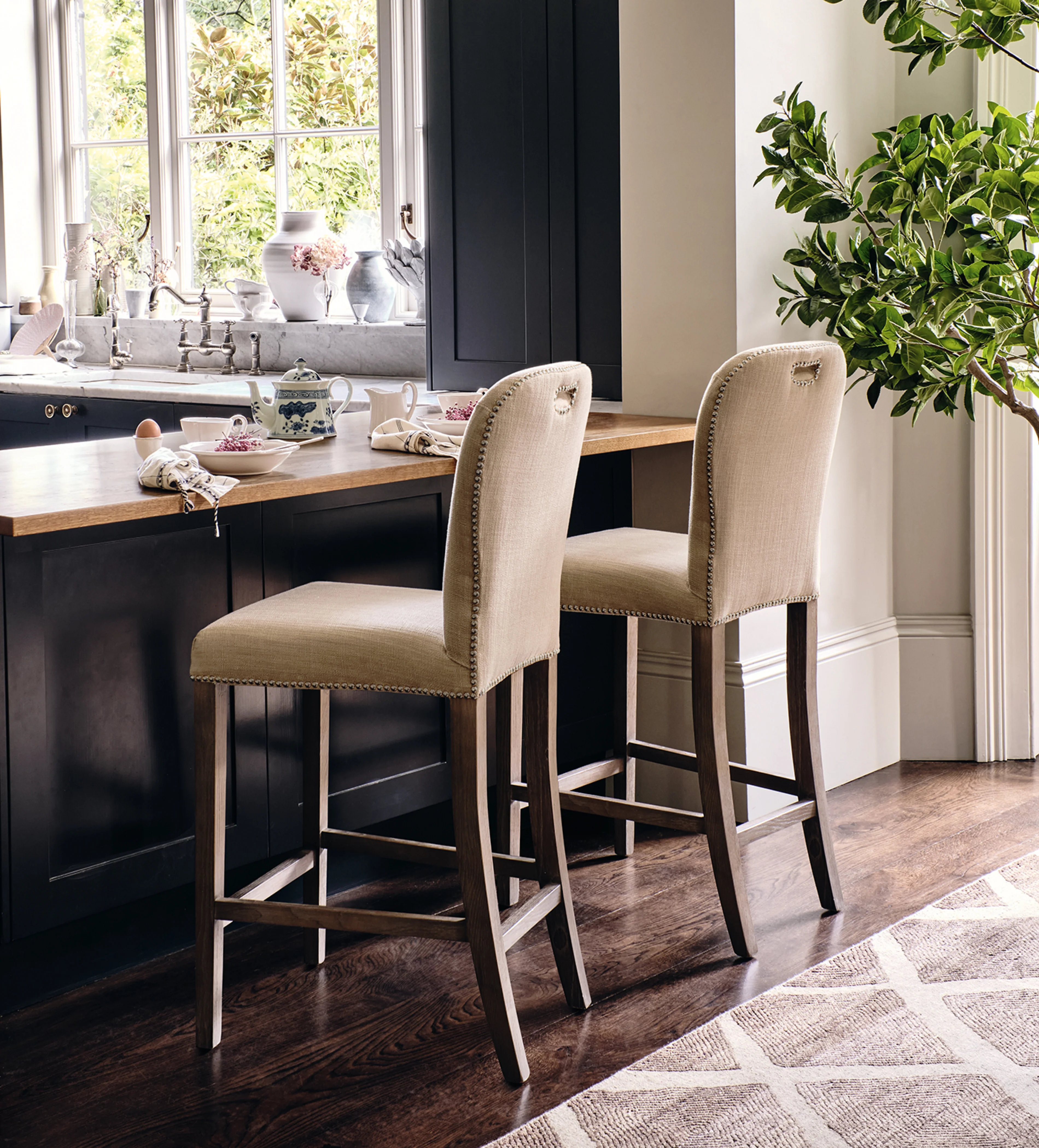Stafford Bar Stool – Made-to-Order