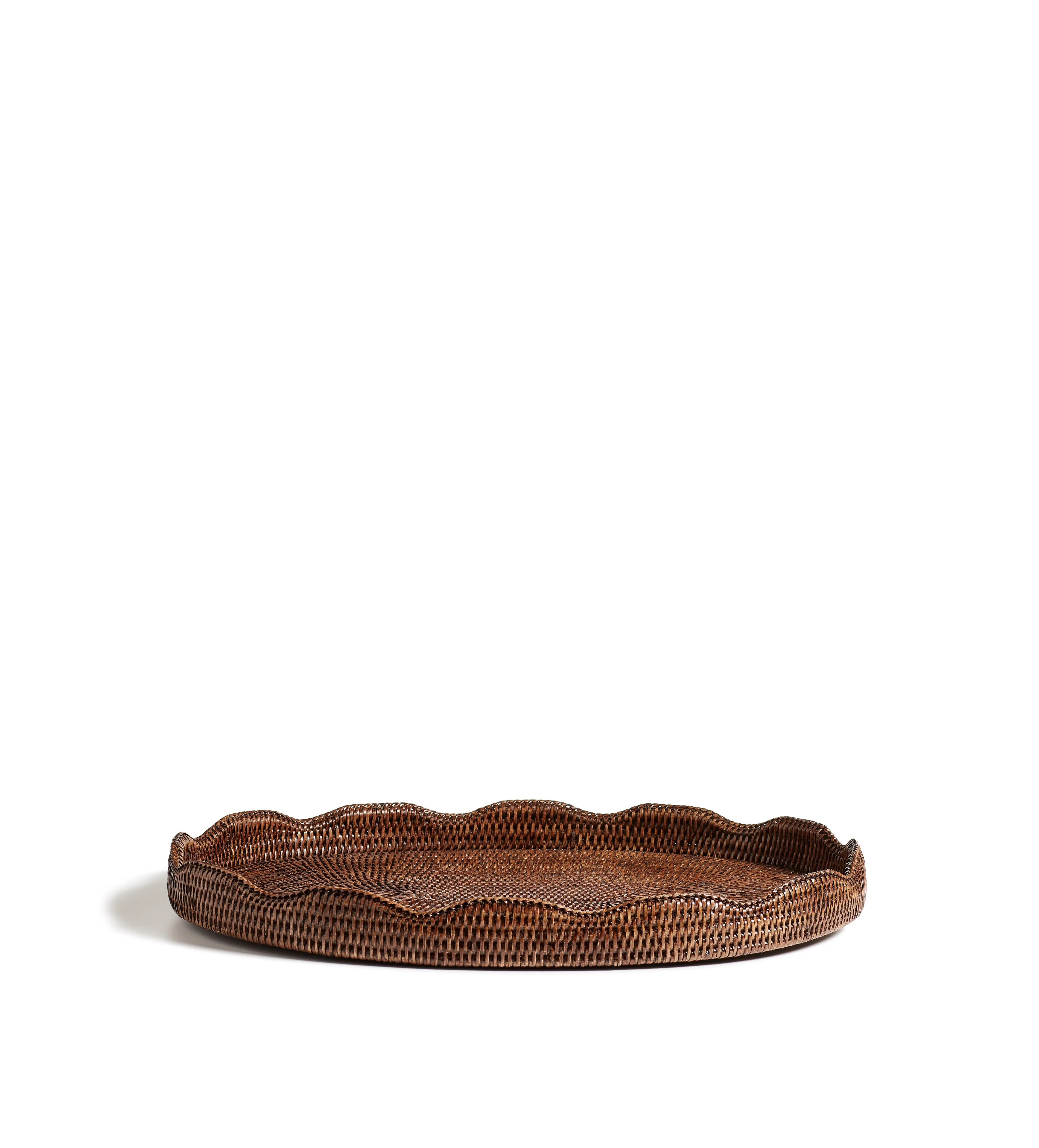 Talasa Rattan Tray – Brown