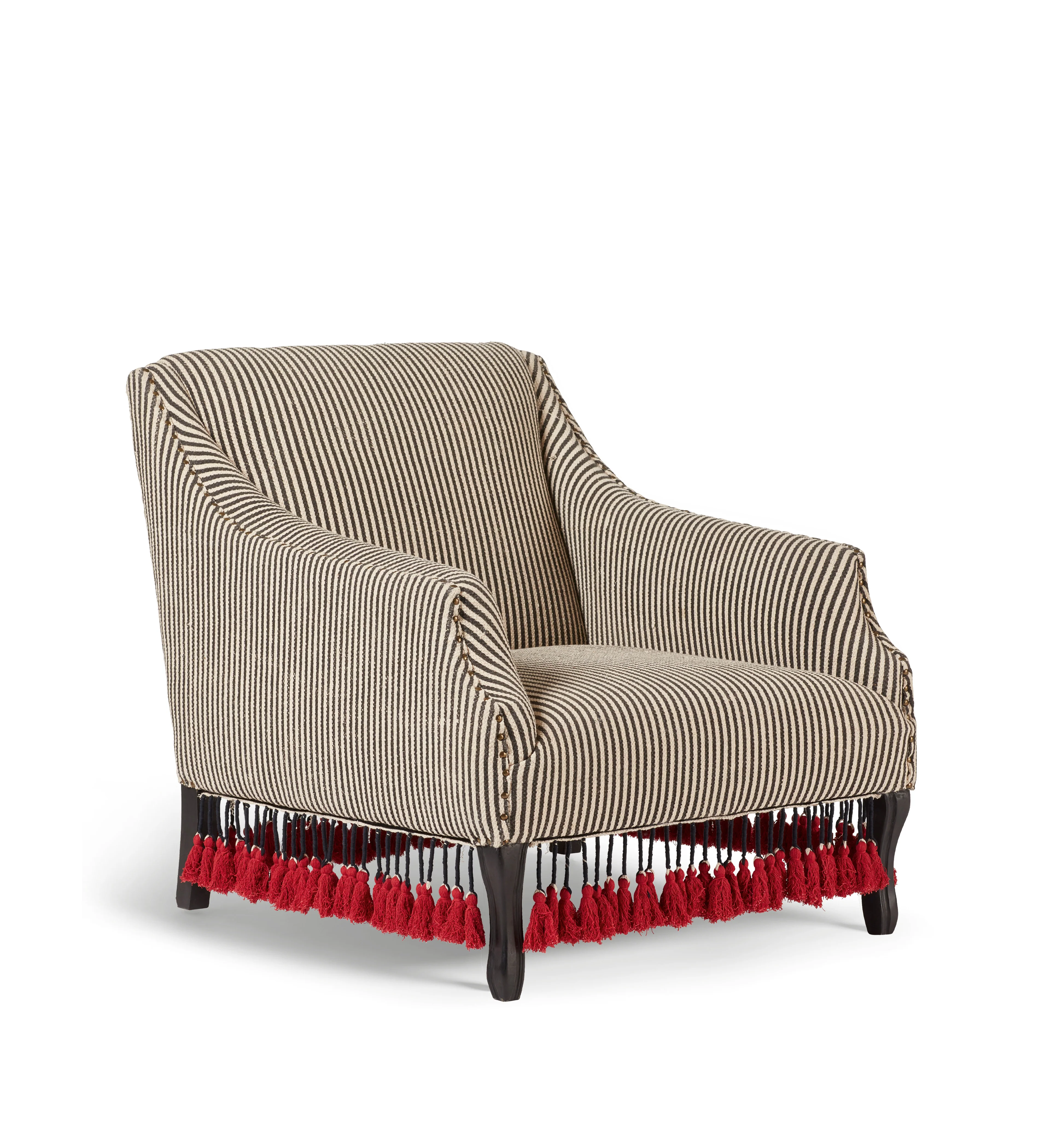 Tarma Cotton Armchair – Charcoal