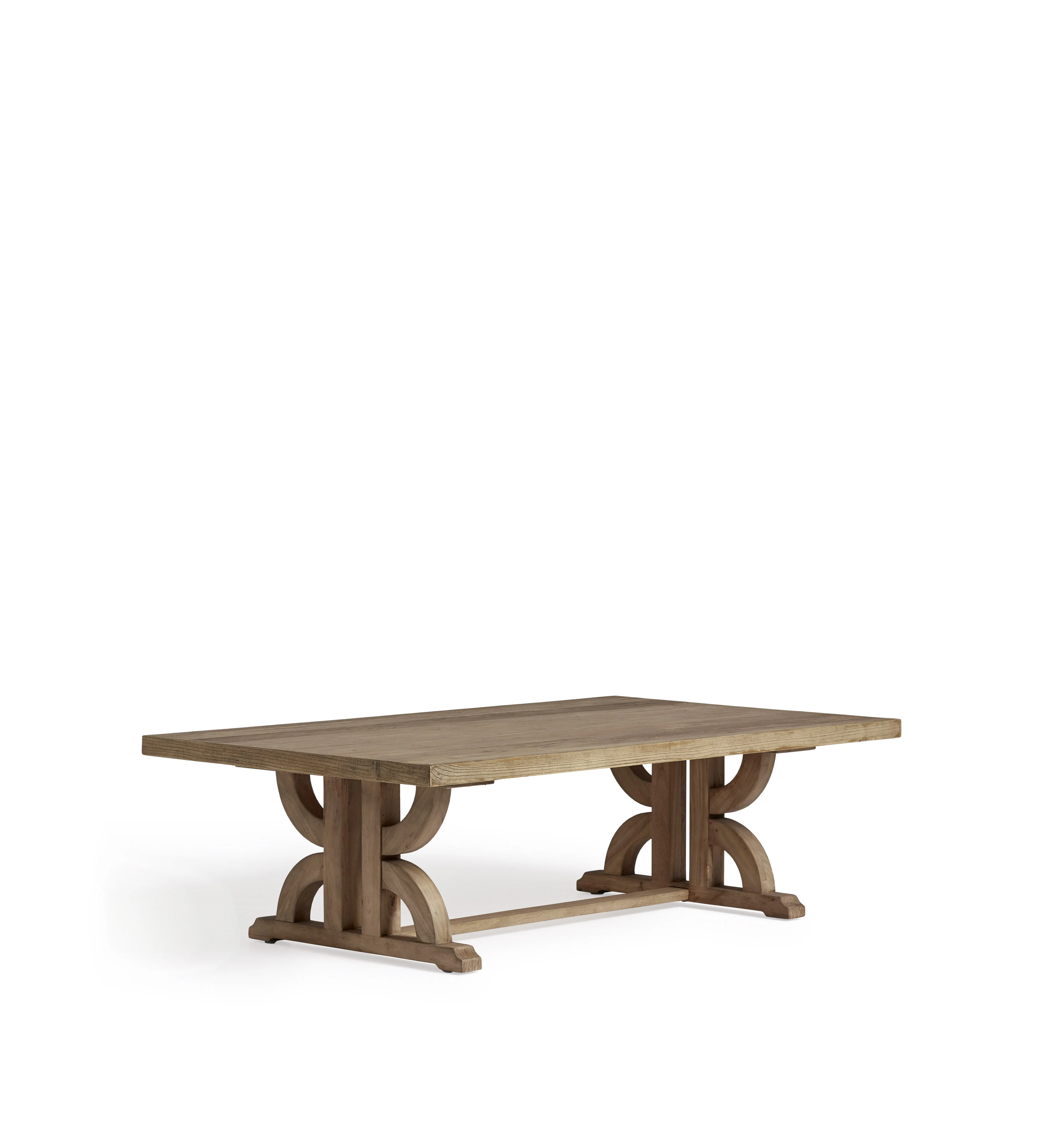 Tempus Coffee Table – Natural Recycled Elm