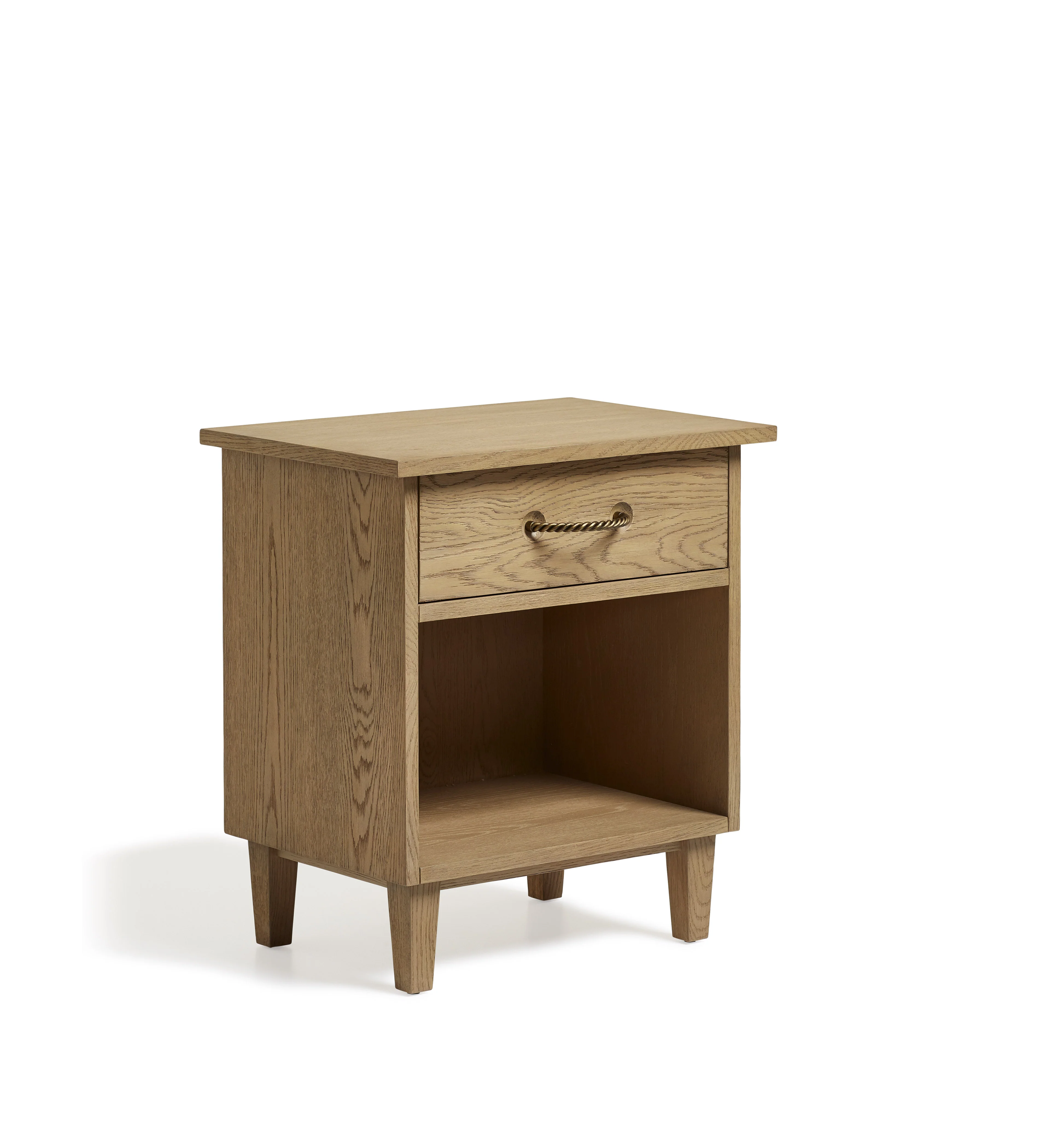 Theseus Side Table – Weathered Oak