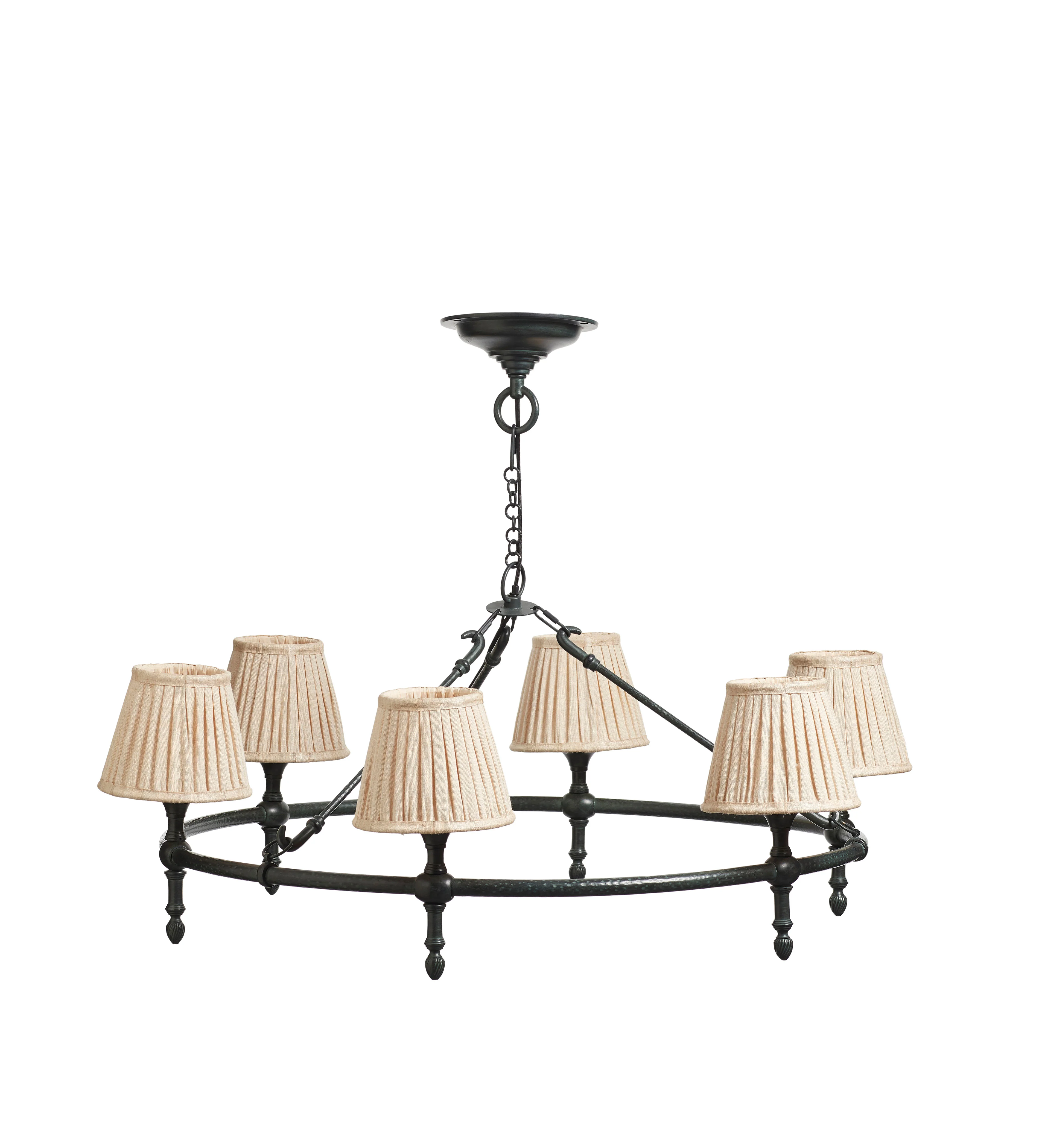 Torquent Chandelier –  Verdigris