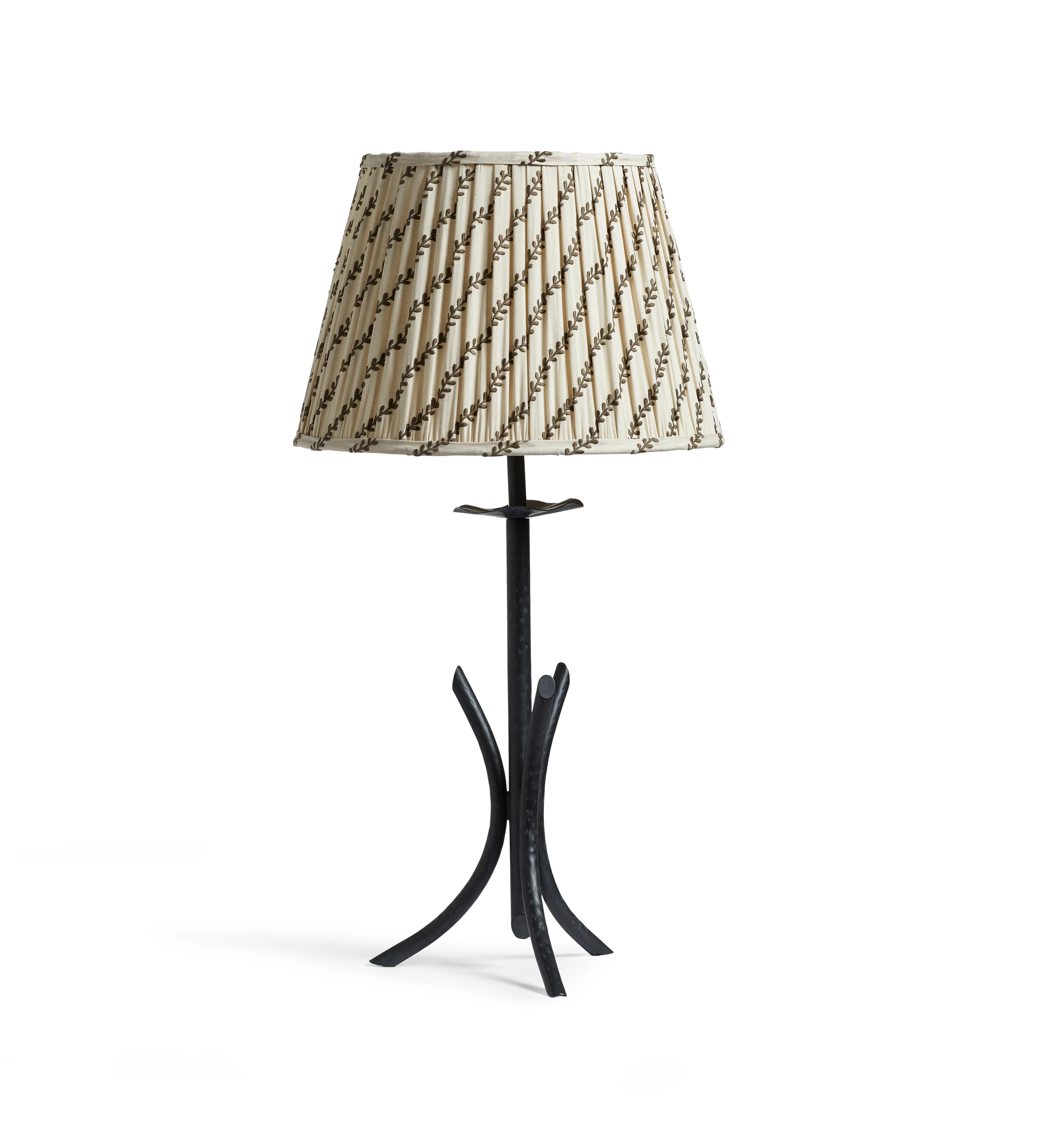 Triluna Table Lamp Base – Verdigris
