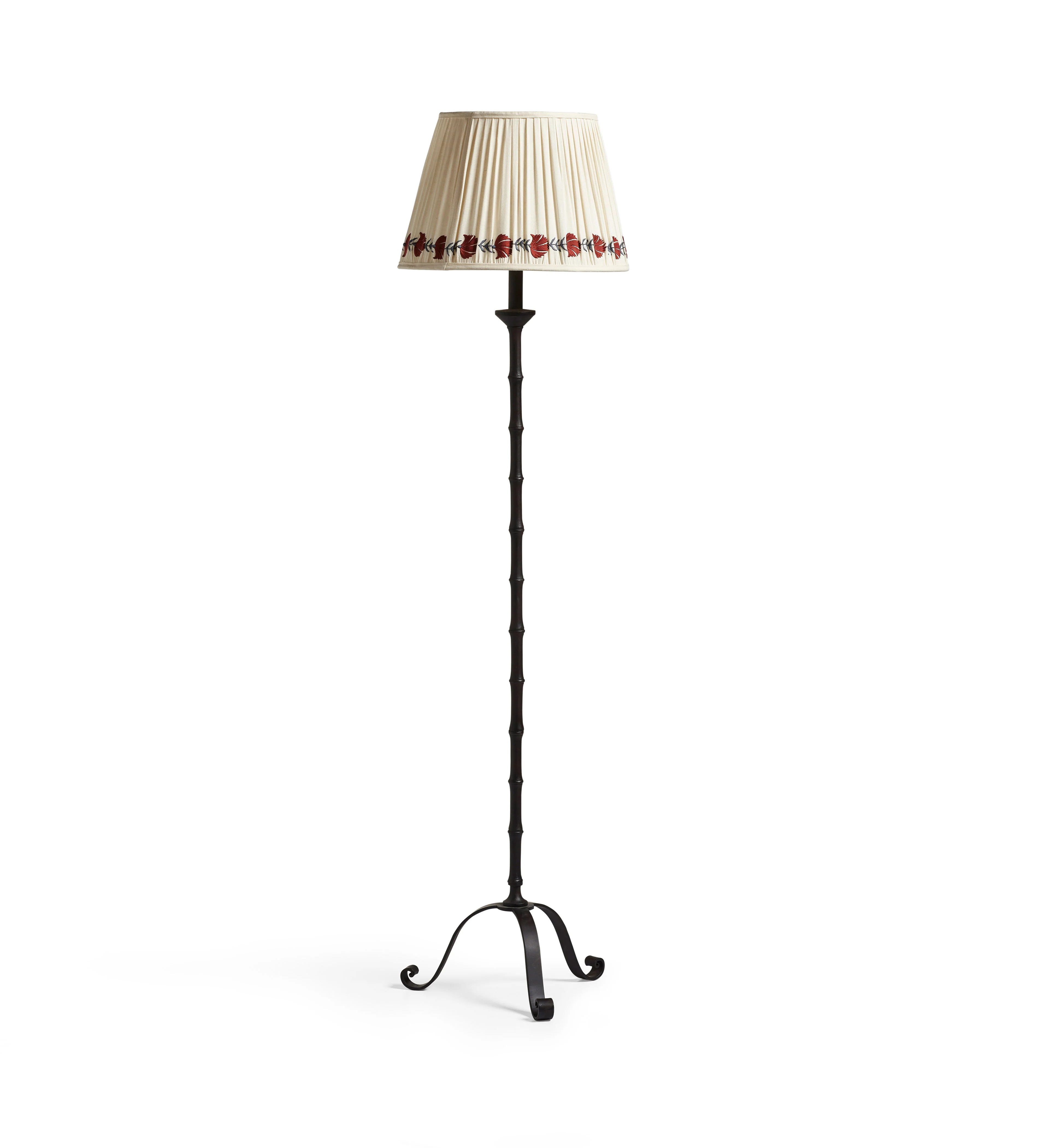 Trimurti Floor Lamp Base – Blackened Bronze